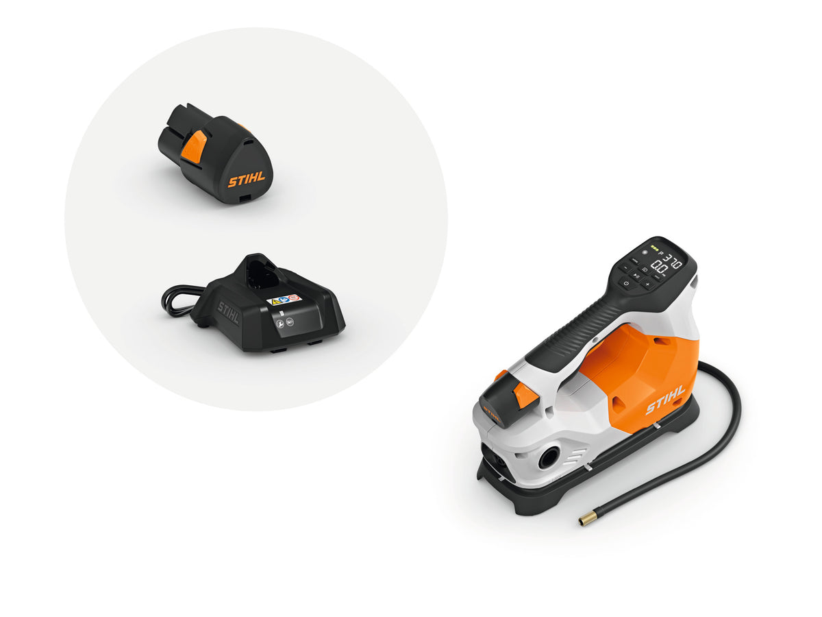STIHL KOA 20 battery air compressor and inflator set