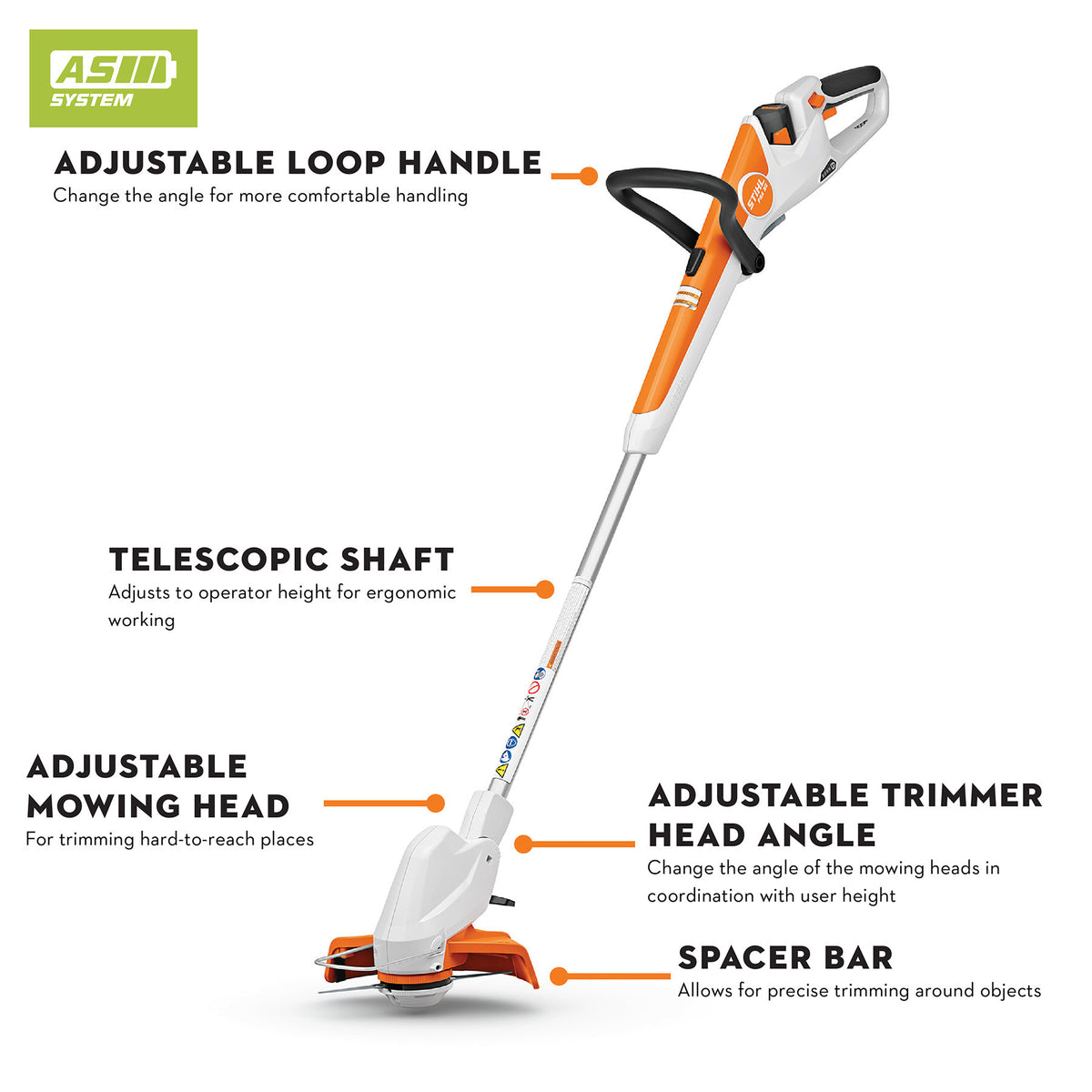 STIHL FSA 30 battery string trimmer