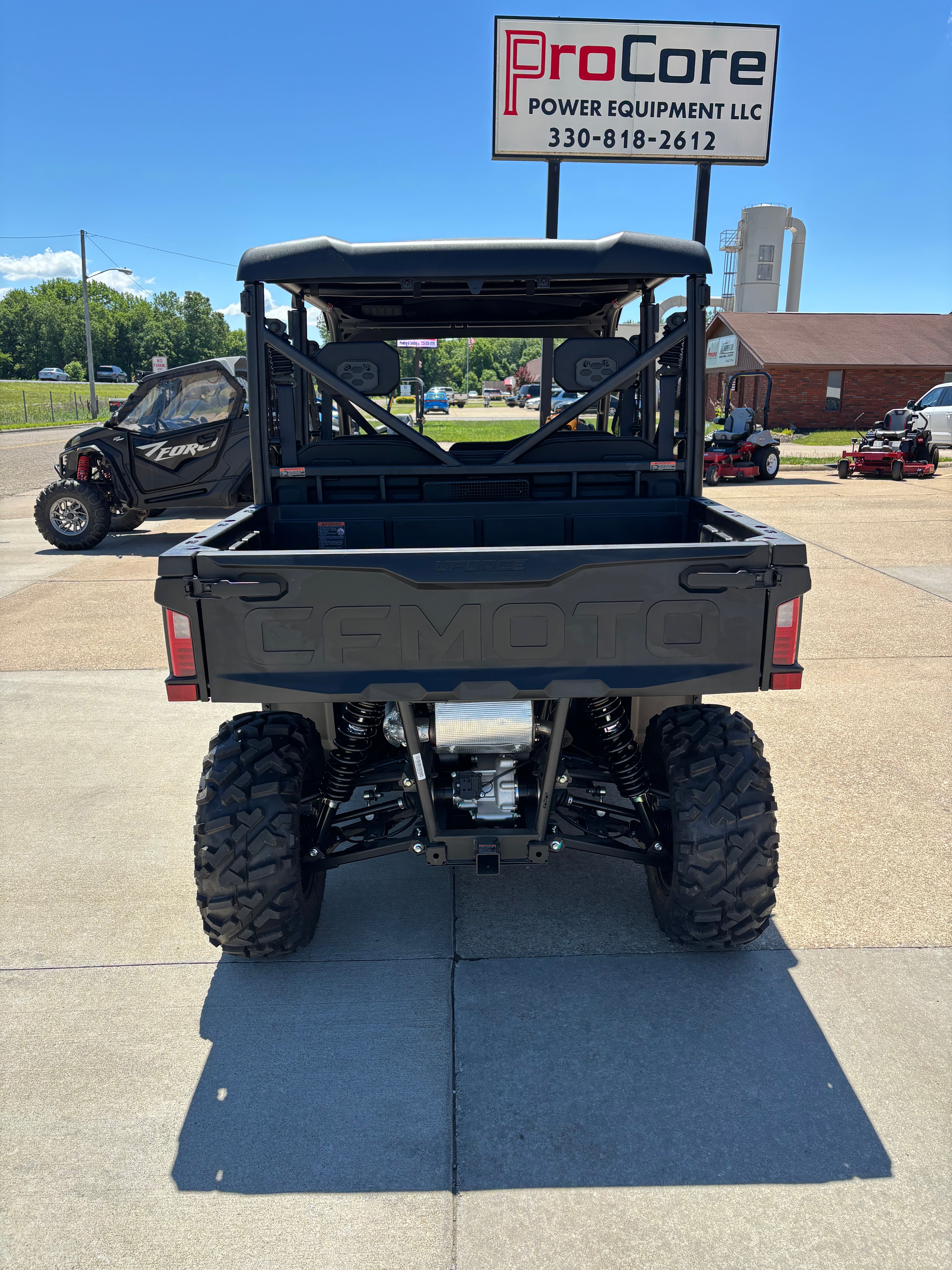 2026 Cfmoto Uforce 800 Crew Cab Utility Side by Side Camo