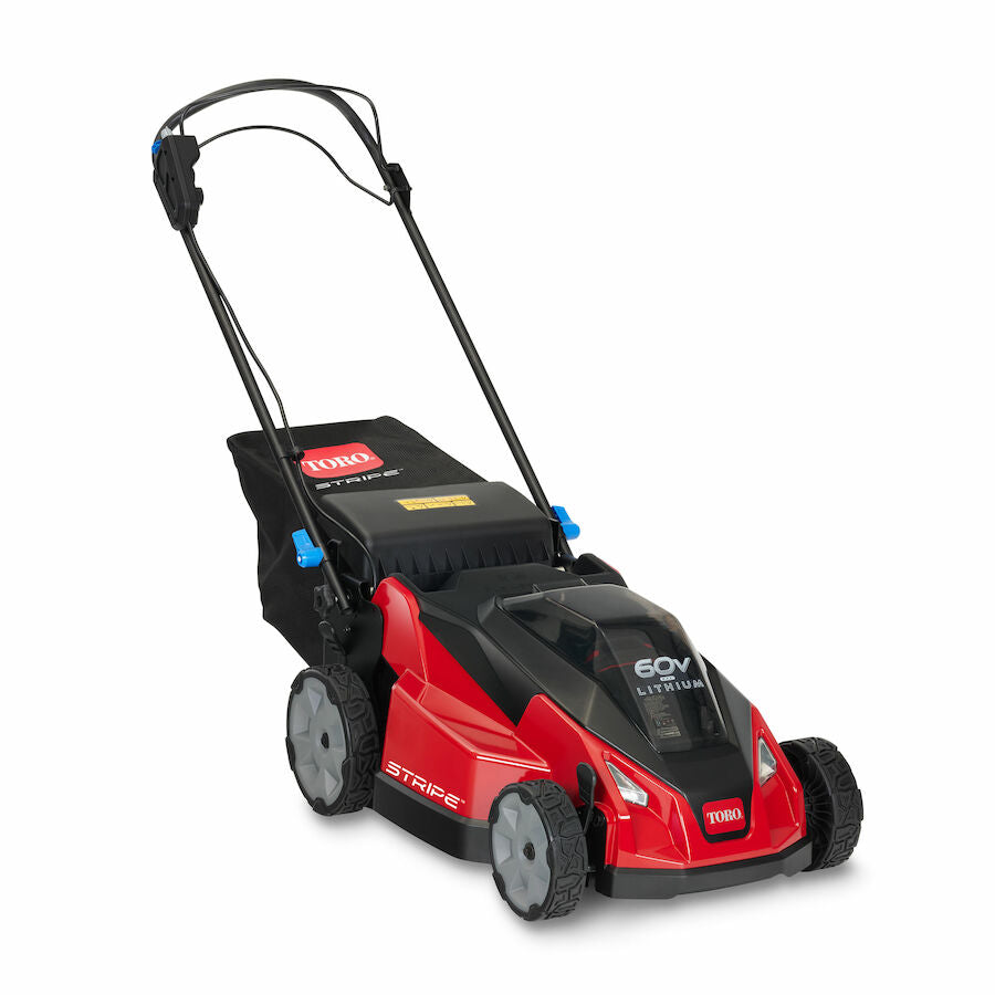 Toro 21'' Stripe 60V Walk Mower W 6.0AH Battery and Charger