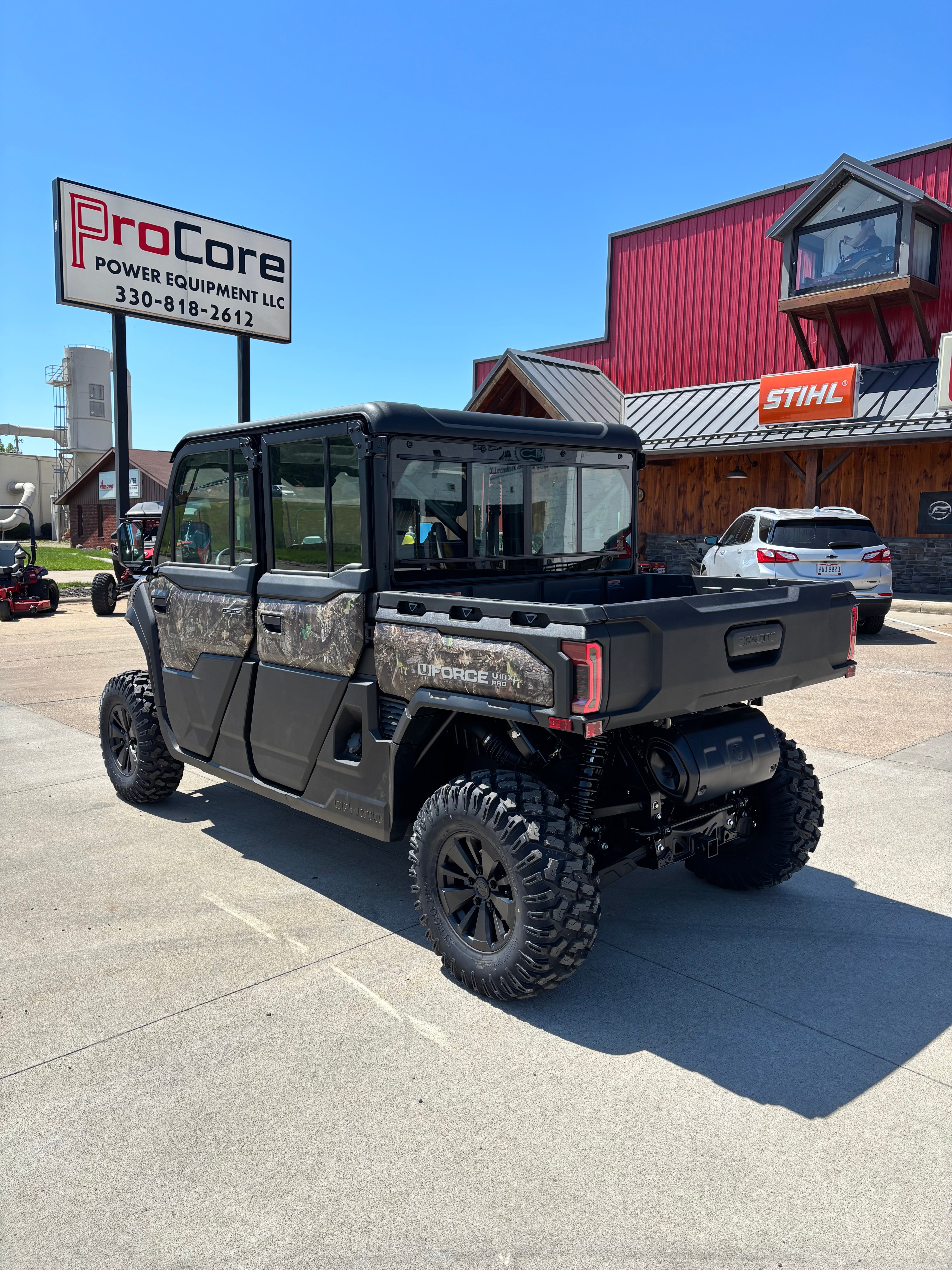 2026 Cfmoto U10 Pro Highland Crew Cab Side By Side Camo