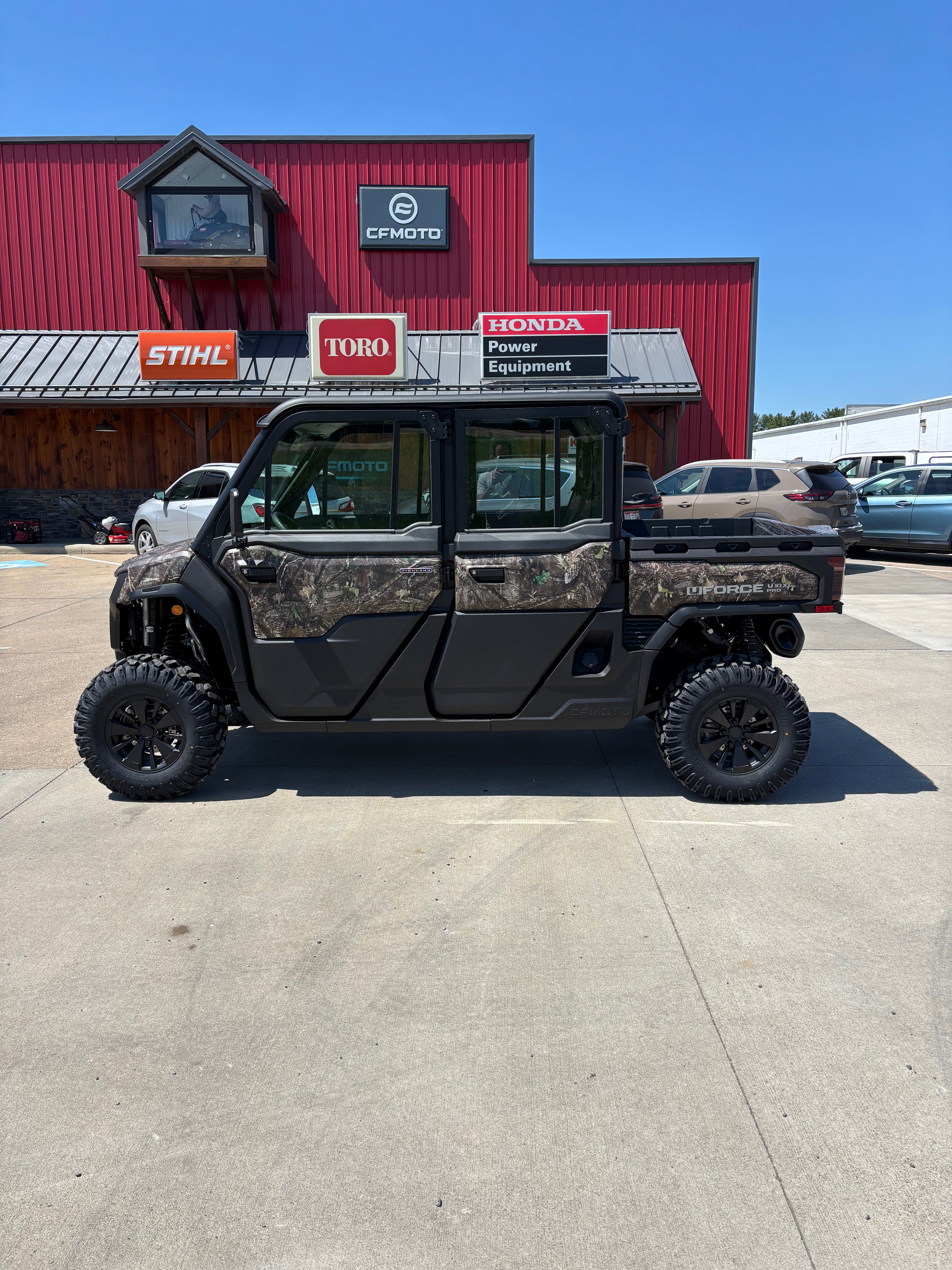2026 Cfmoto U10 Pro Highland Crew Cab Side By Side Camo