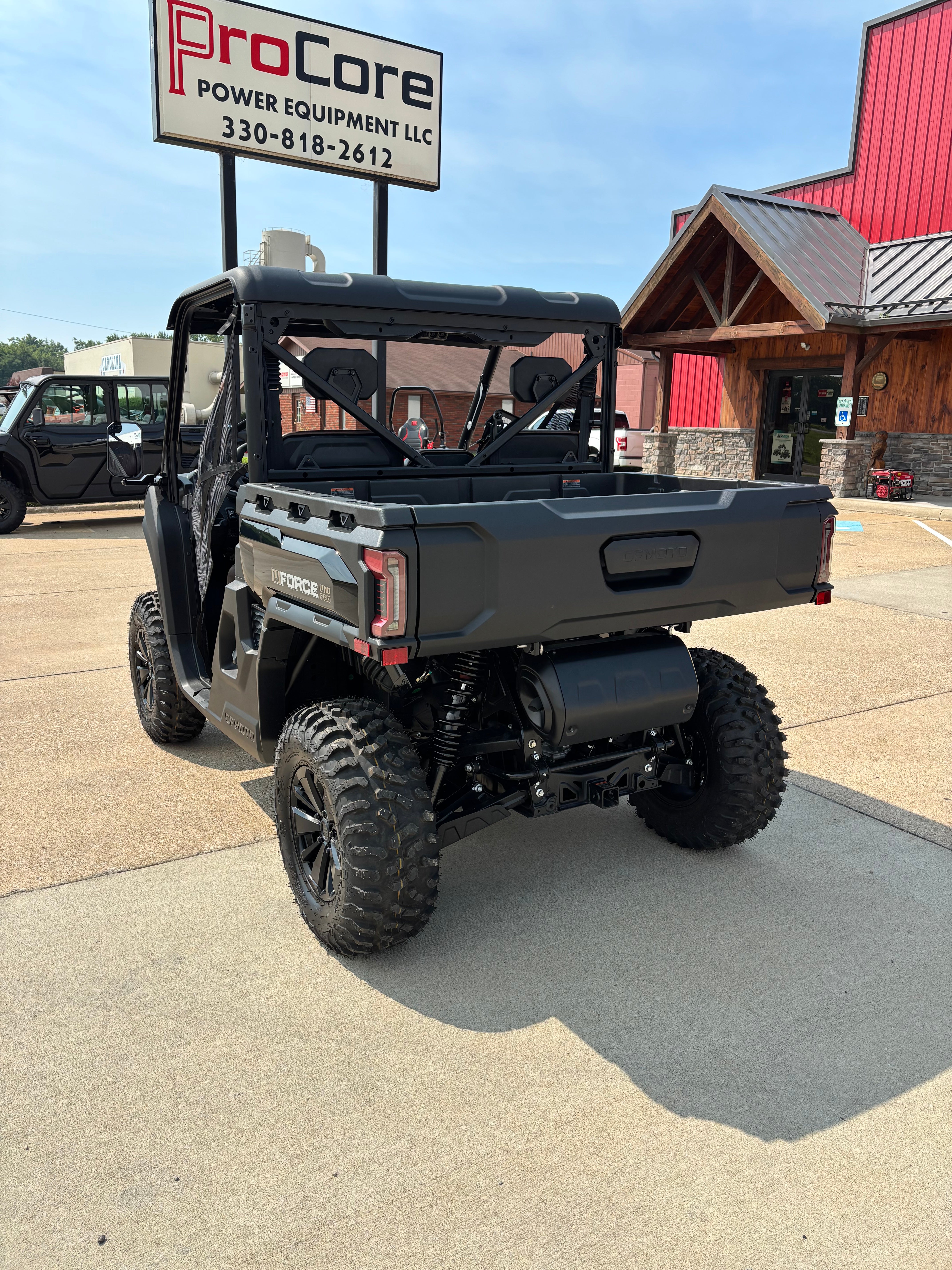 2026 Cfmoto Uforce U10 Pro Utility Side By Side Black