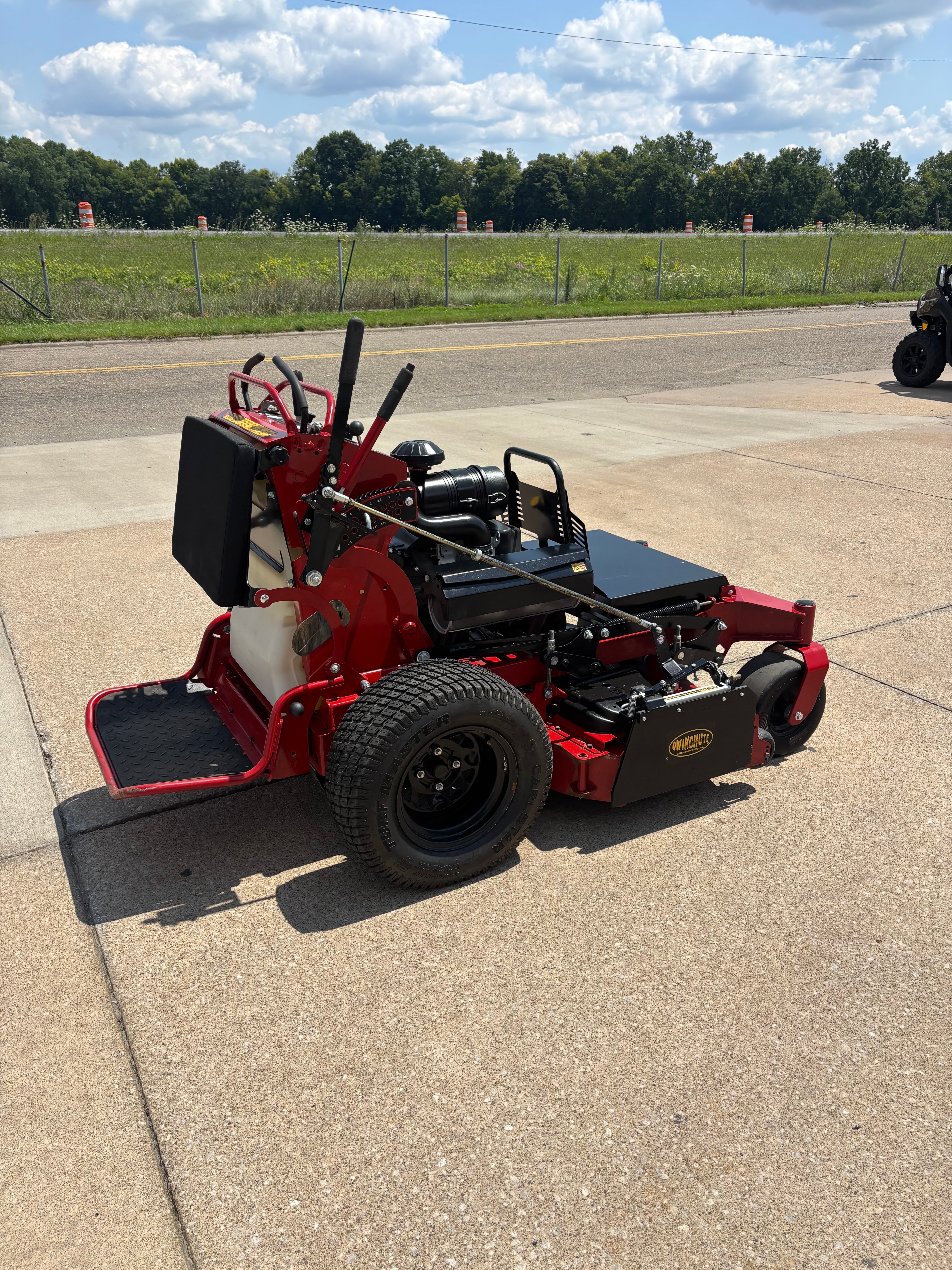 Used Toro Grandstand HDX 52-inch stand on mower