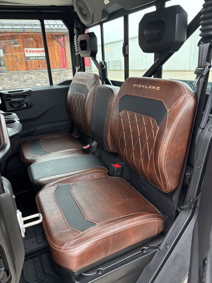 2026 Cfmoto U10 Pro Highland Crew Cab Utility Side by Side Red