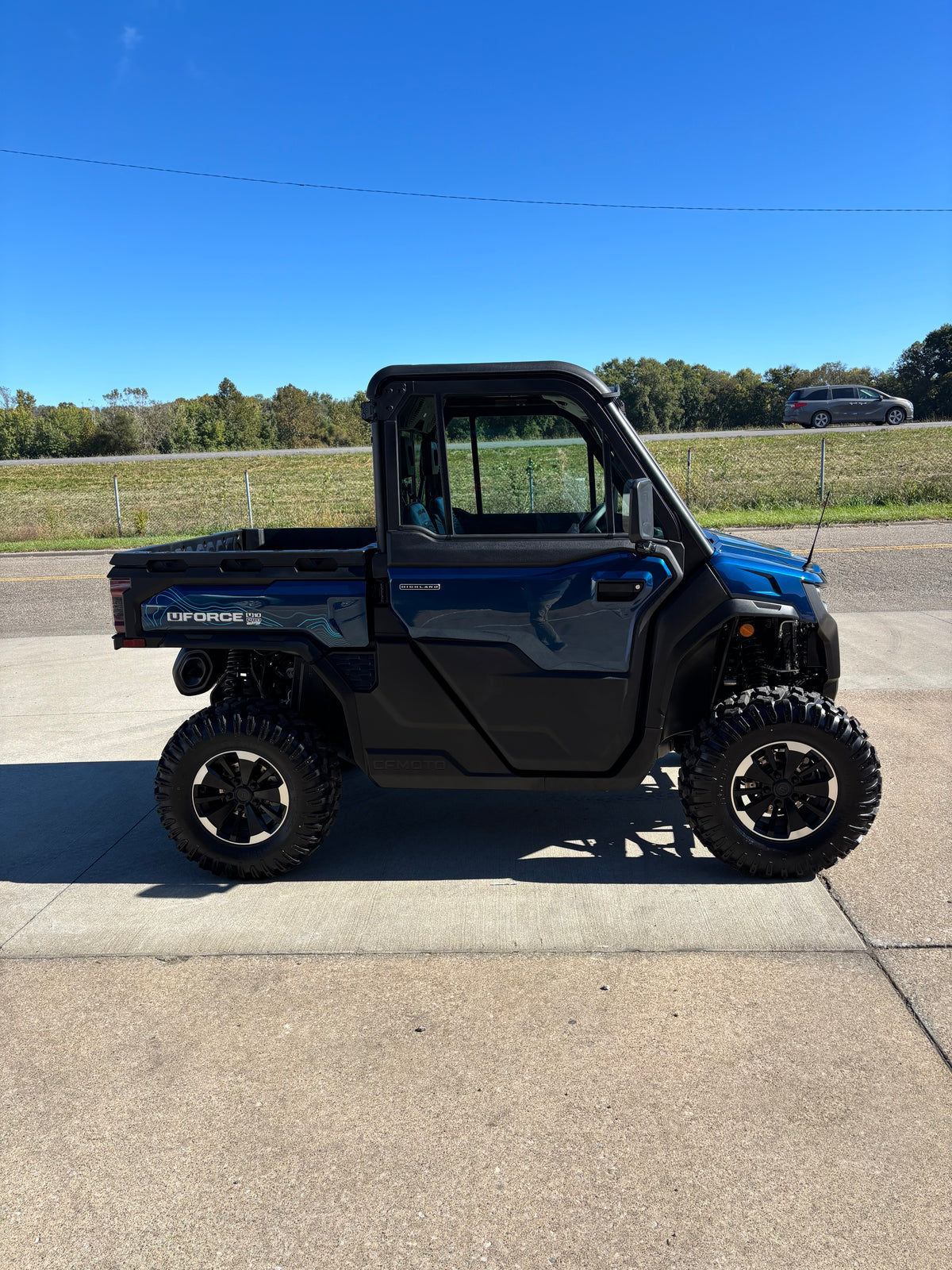 2027 CFMOTO UFORCE U10 Pro Highland Twilight Blue