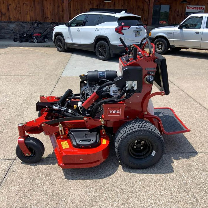 new Toro stand on commercial mower multiforce