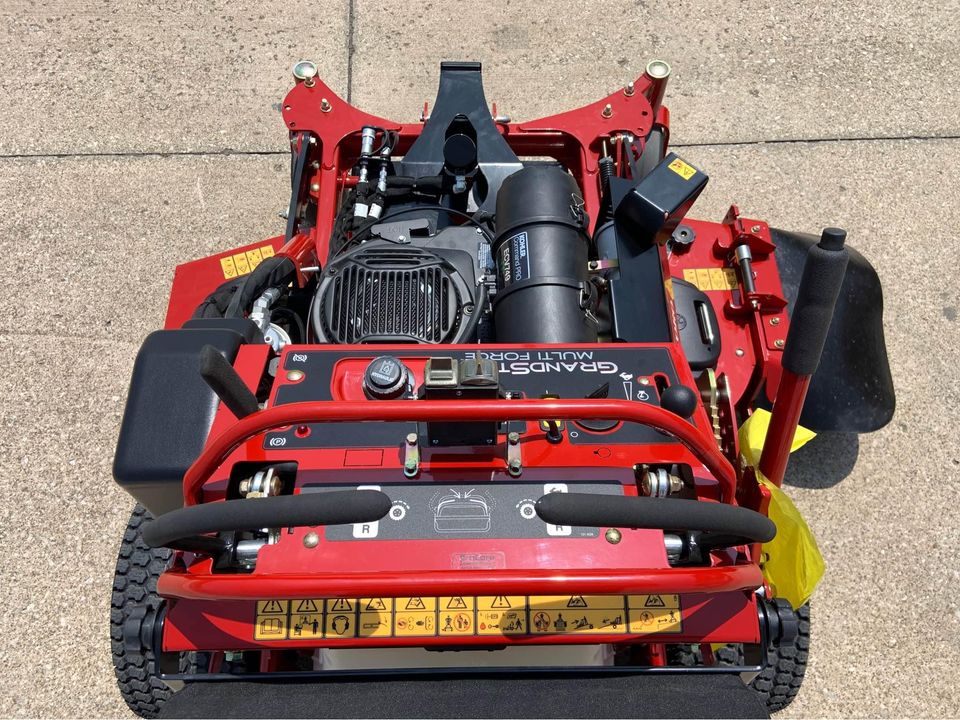 Toro multiforce from the operator position