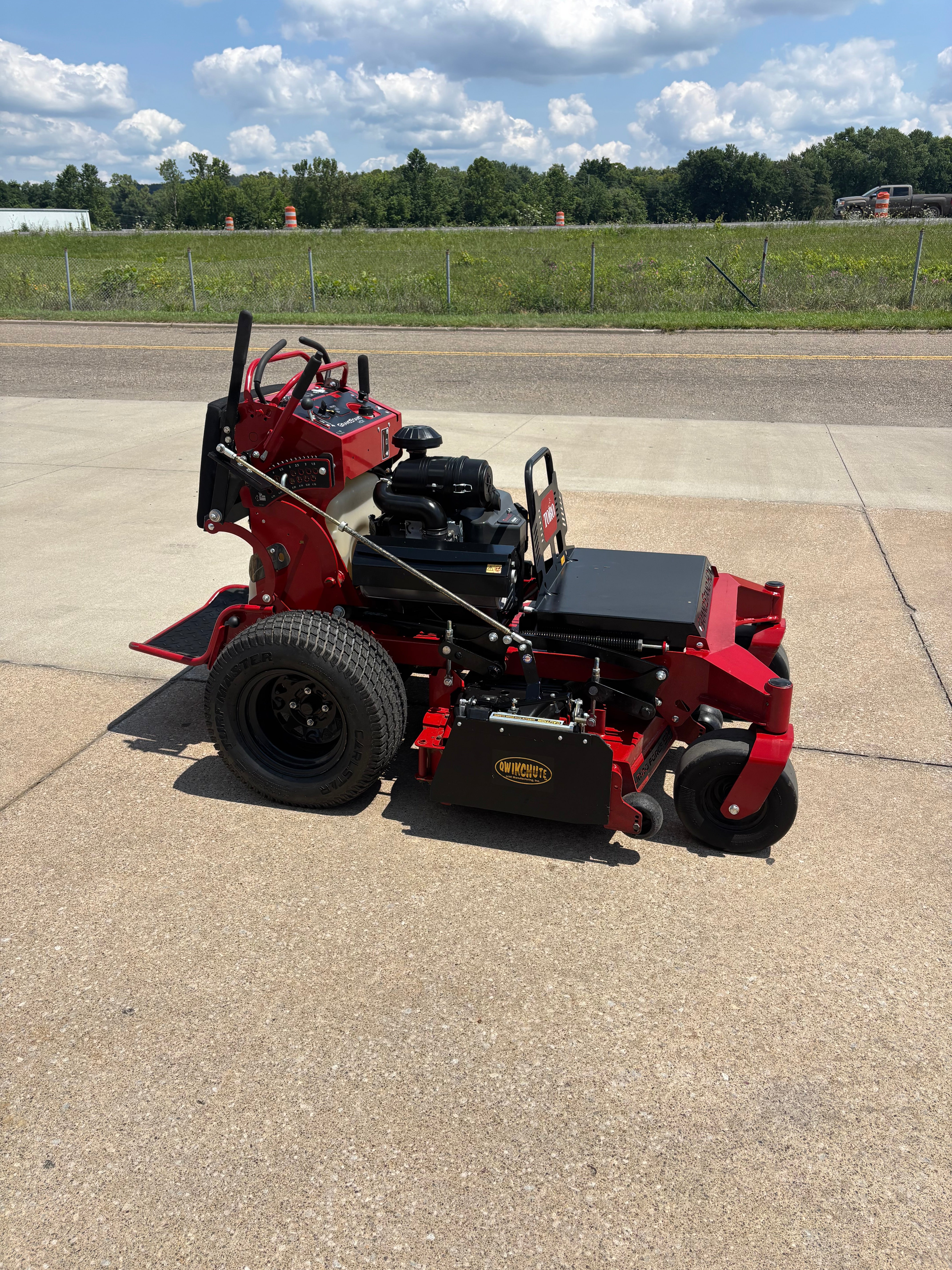 Used Toro Grandstand HDX 52-inch stand on mower