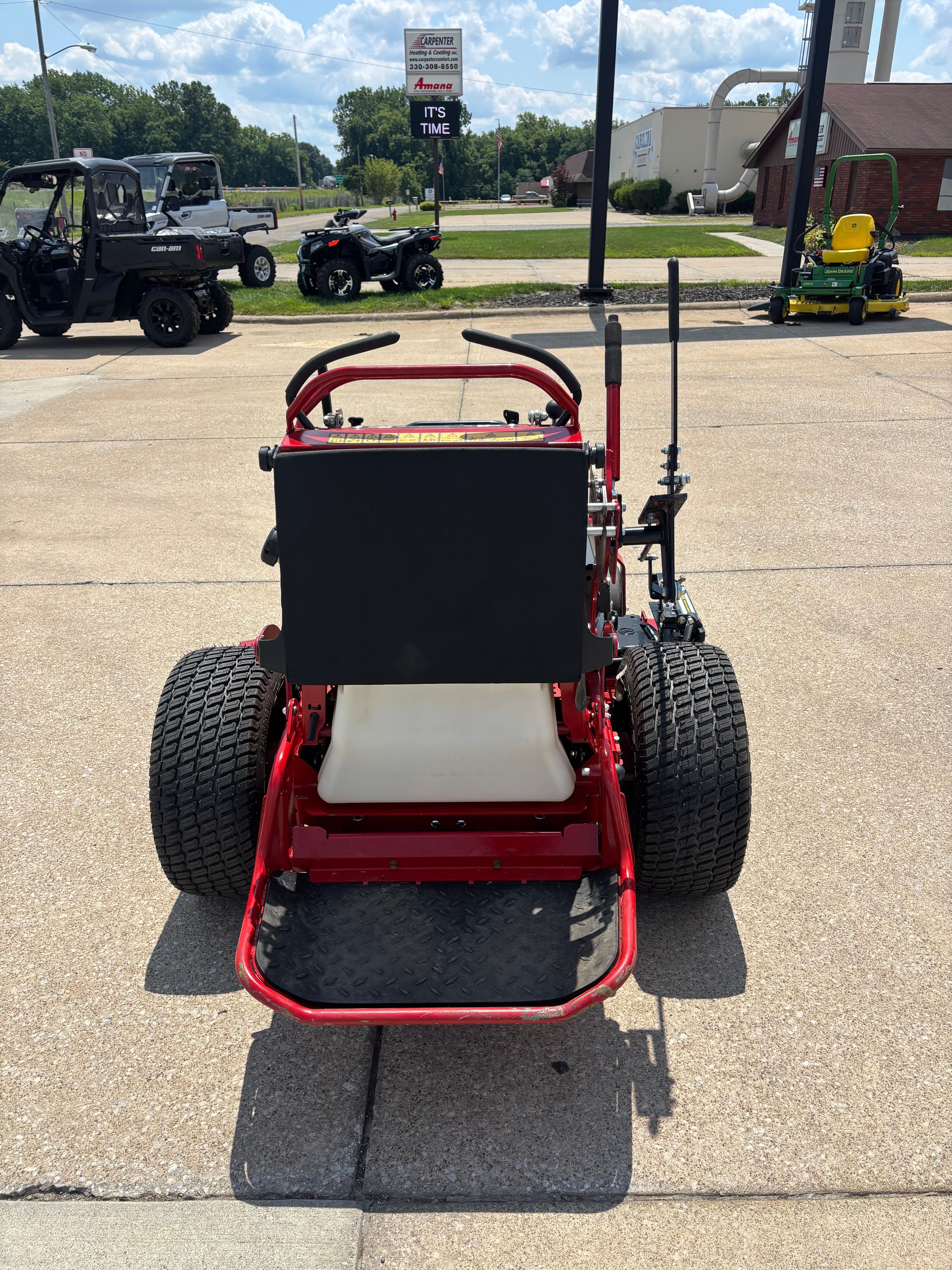 Used Toro Grandstand HDX 52-inch stand on mower