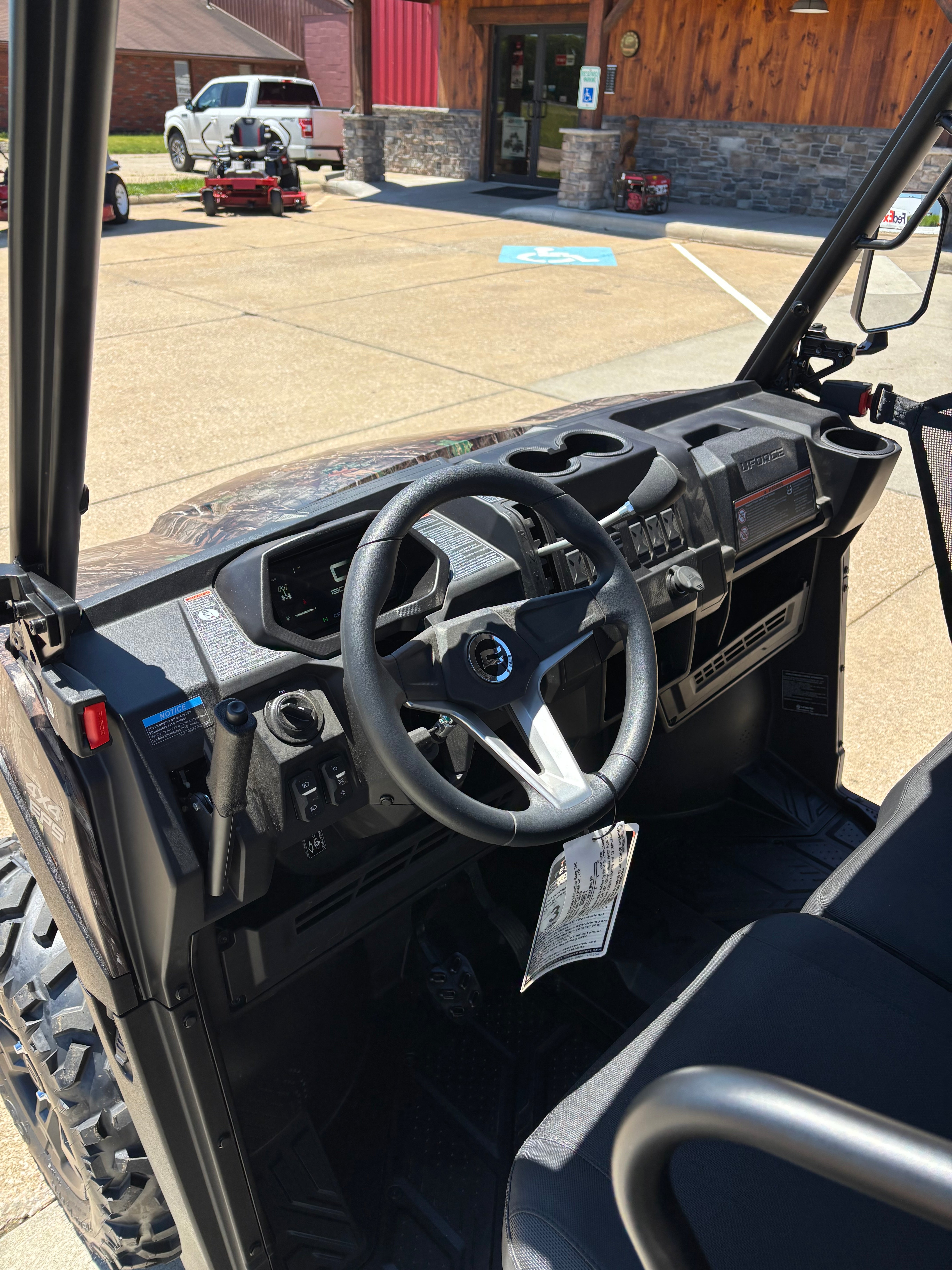 2026 Cfmoto Uforce 800 Crew Cab Utility Side by Side Camo