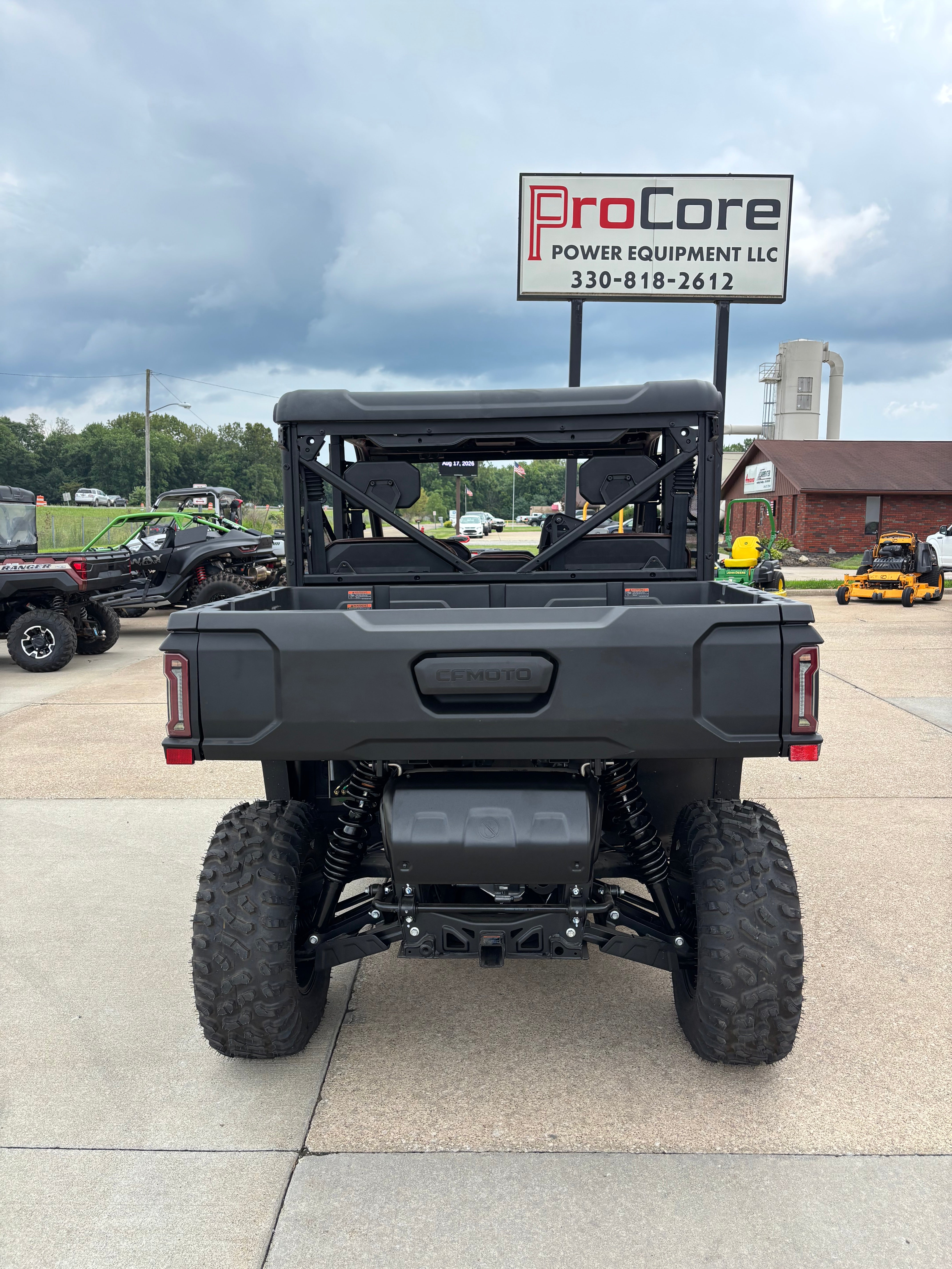 2026 Cfmoto Uforce U10 Pro Crew Cab Side by Side Red