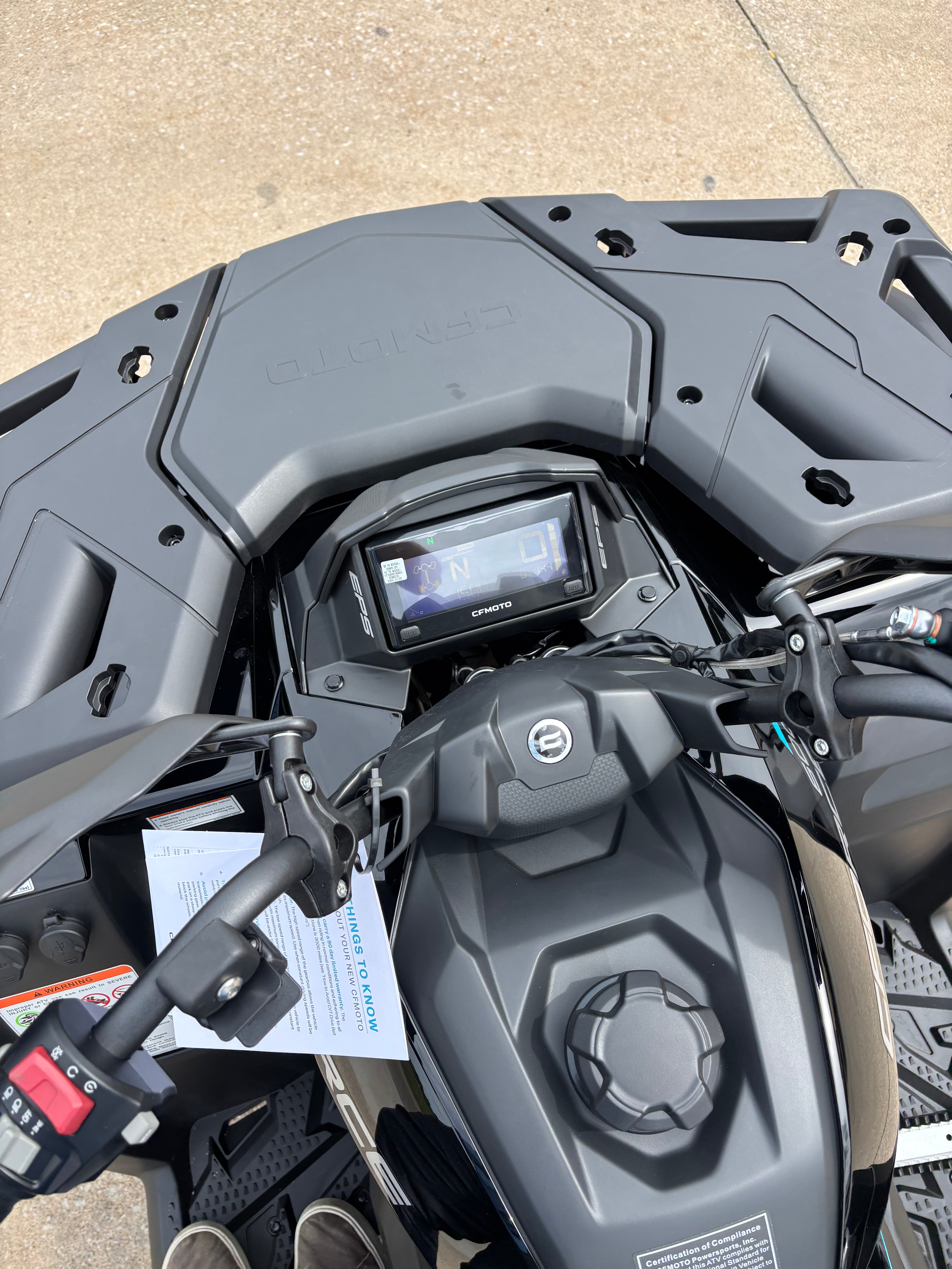 2026 Cfmoto Cforce 600 Black