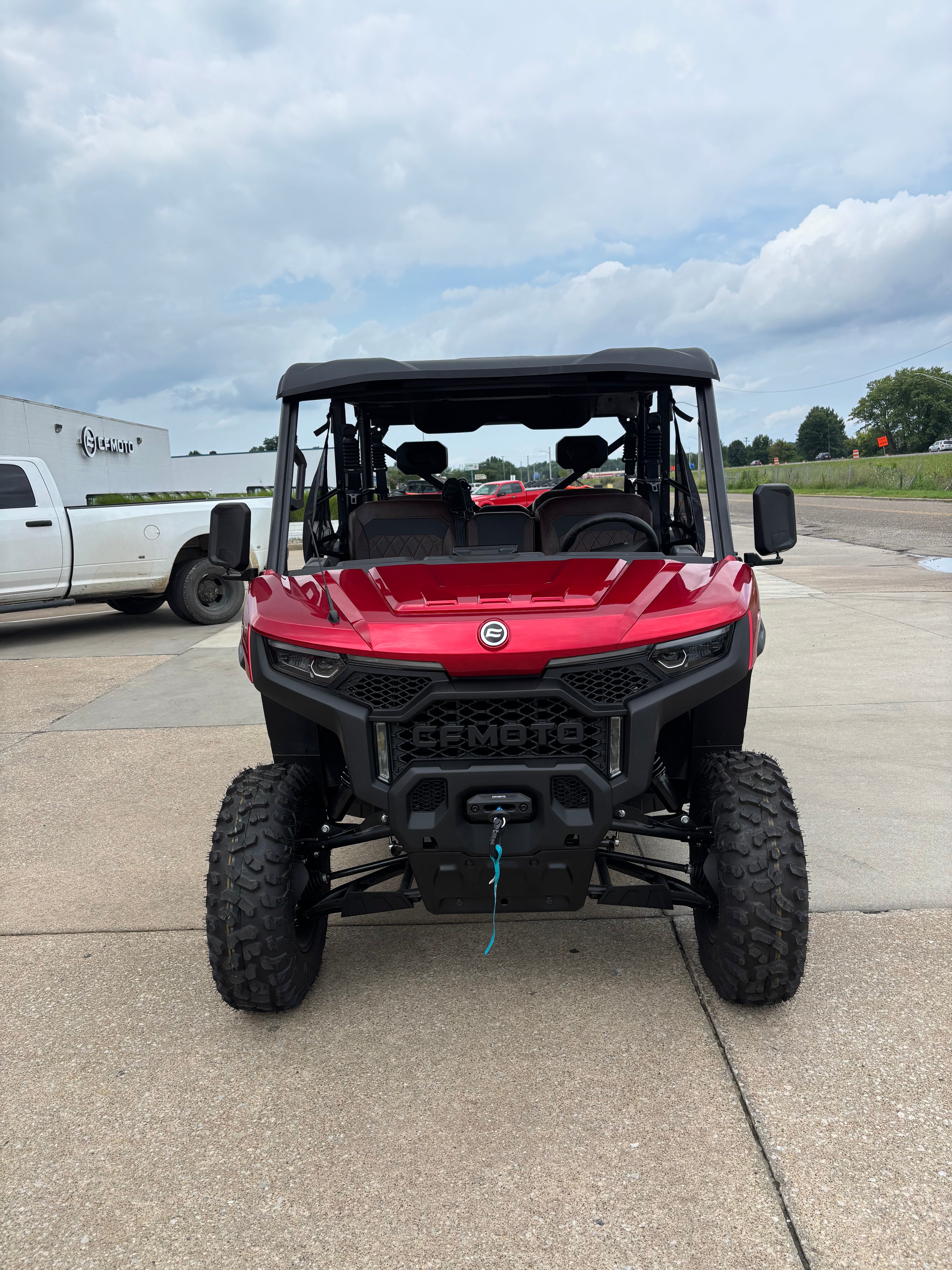 2026 Cfmoto Uforce U10 Pro Crew Cab Side by Side Red