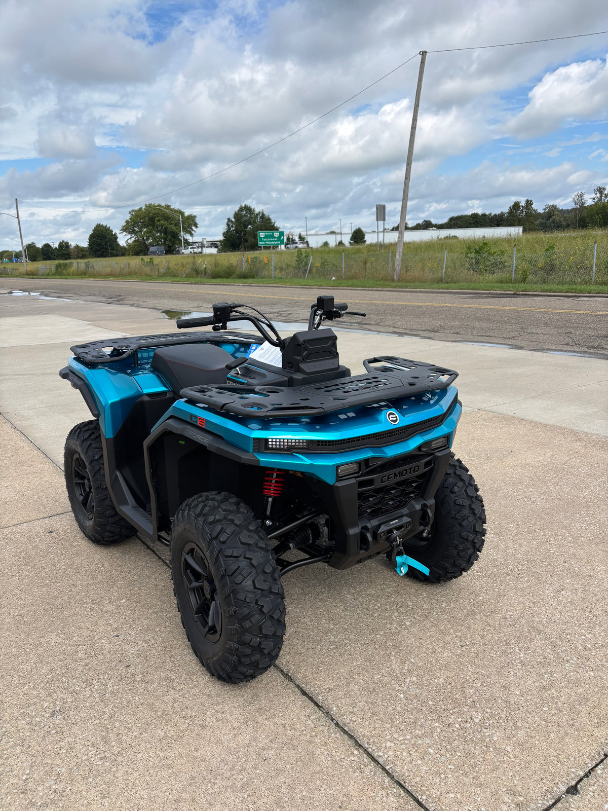 2027 CFMoto CFORCE C5 Zephyr Blue