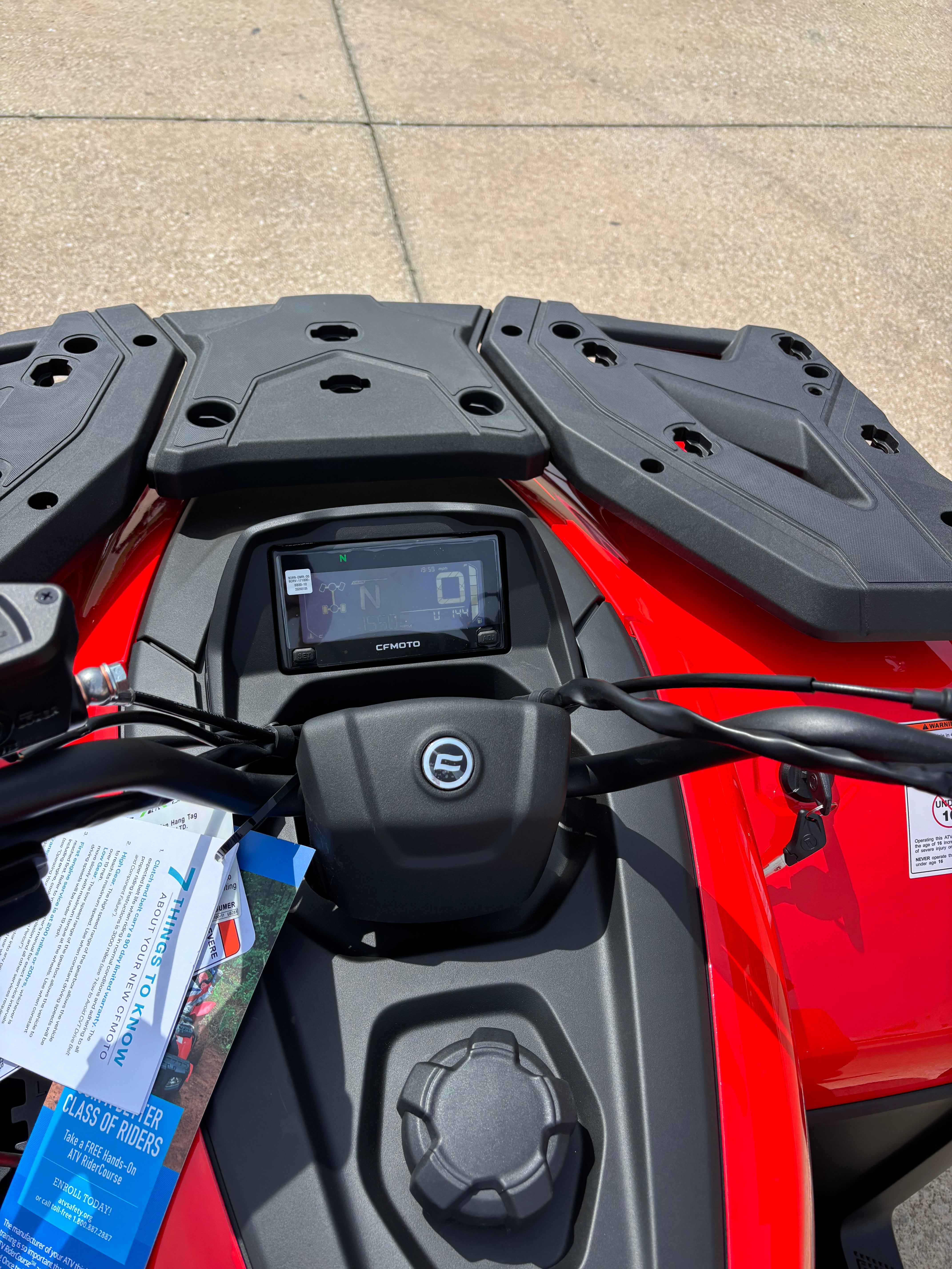 2026 Cfmoto Cforce 500 Red