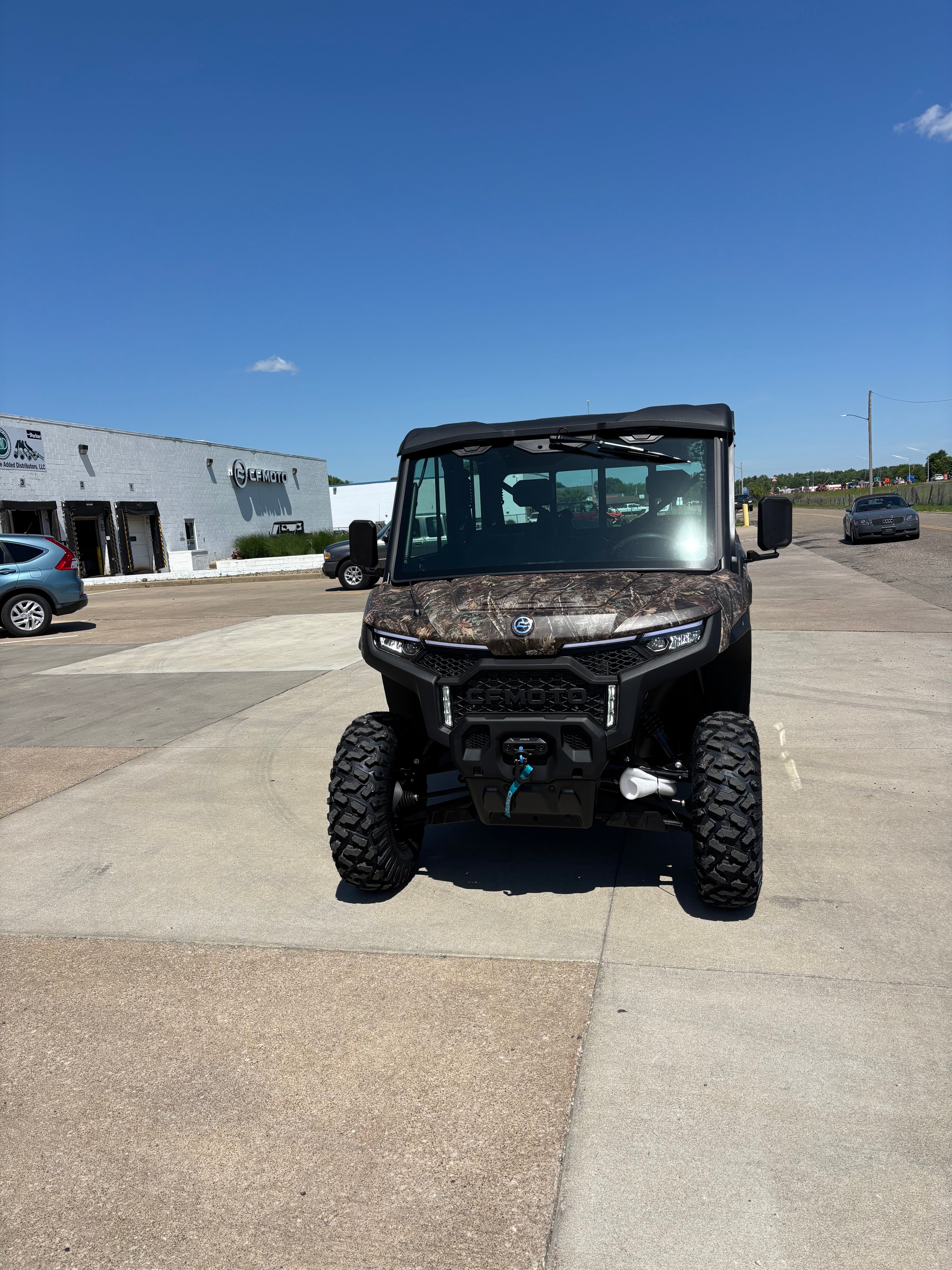 2026 Cfmoto U10 Pro Highland Crew Cab Side By Side Camo