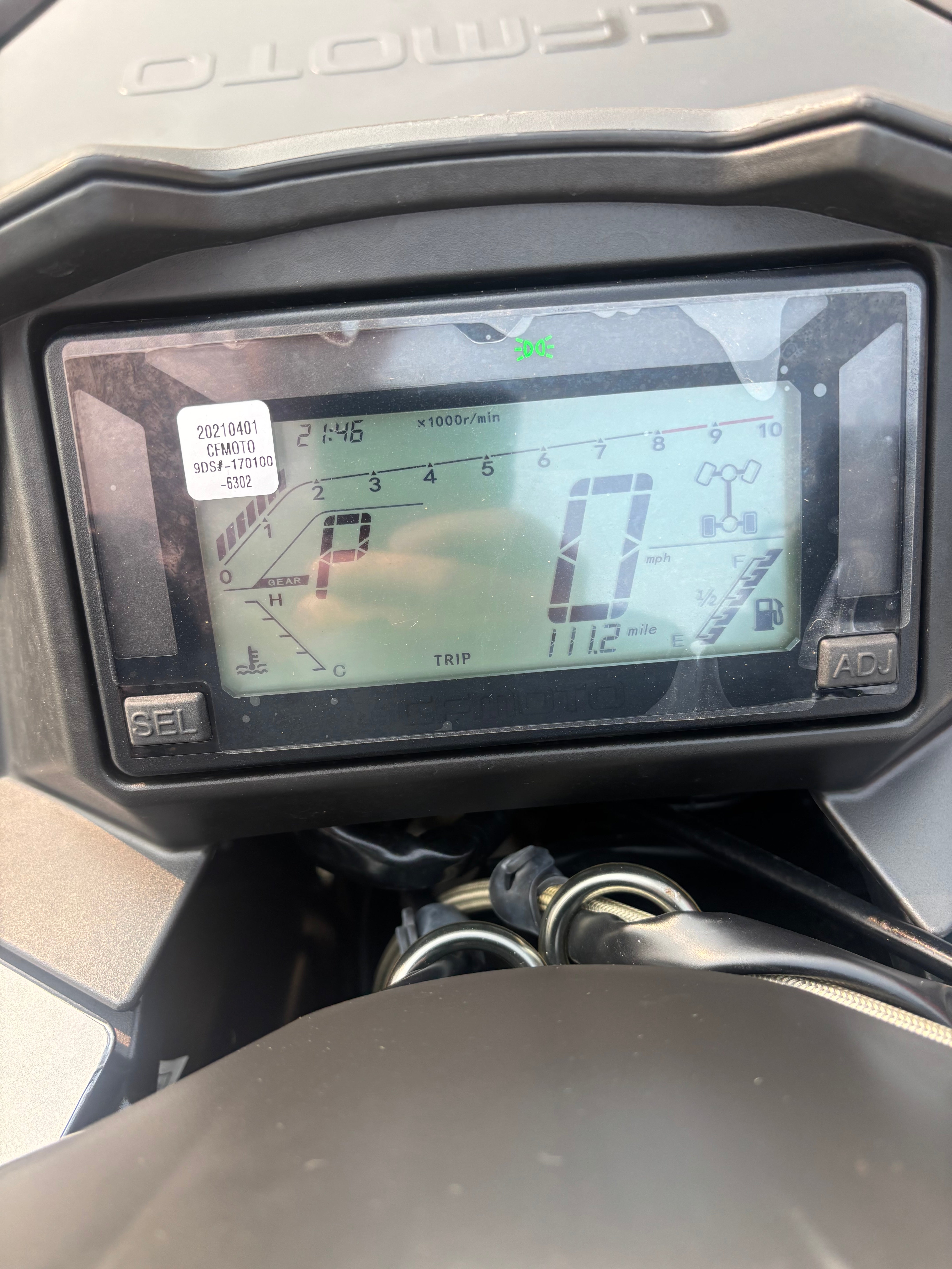 Used 2021 Cfmoto Cforce 600