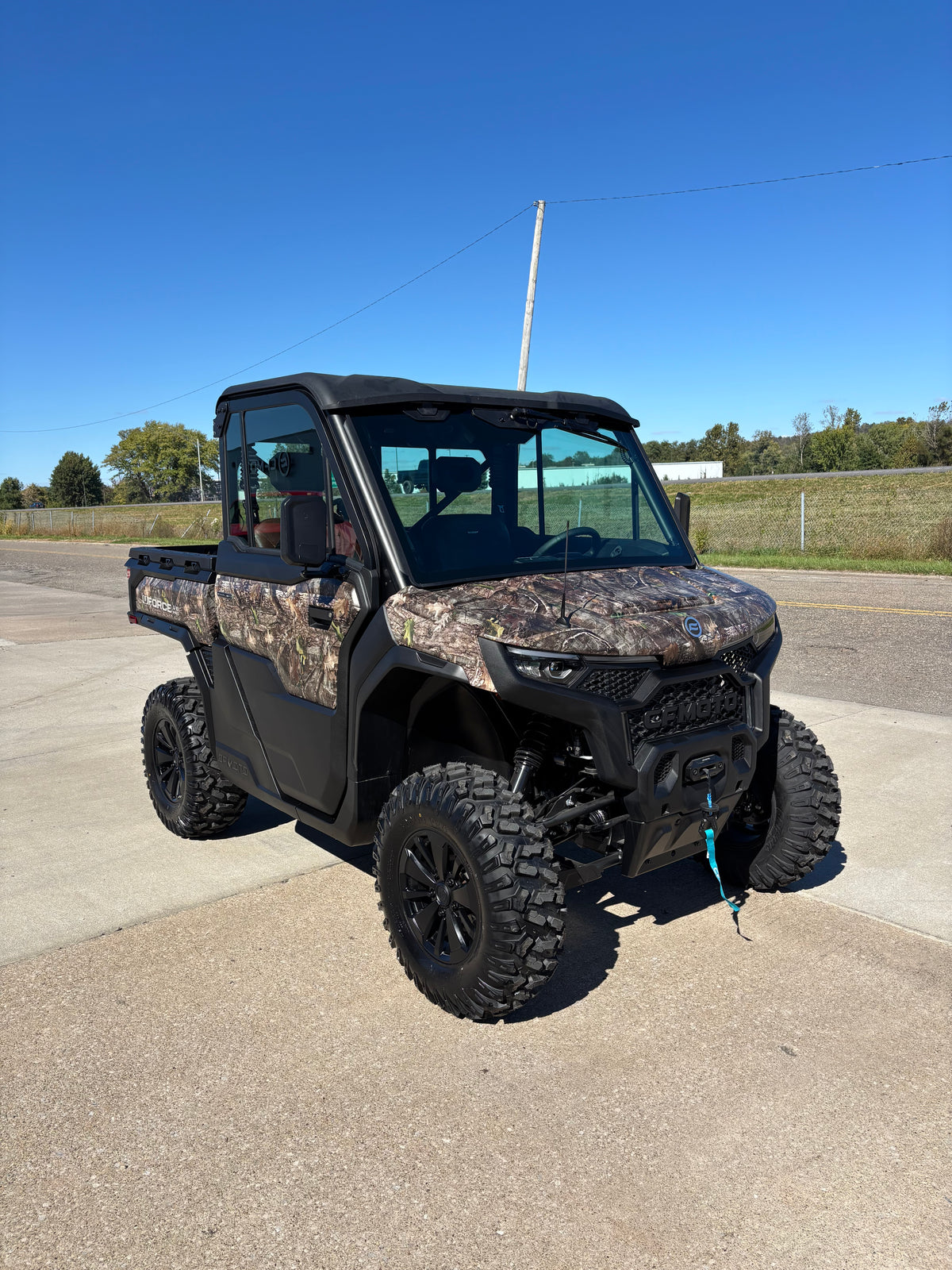 2027 CFMOTO UFORCE U10 Pro Highland Kanati Camo