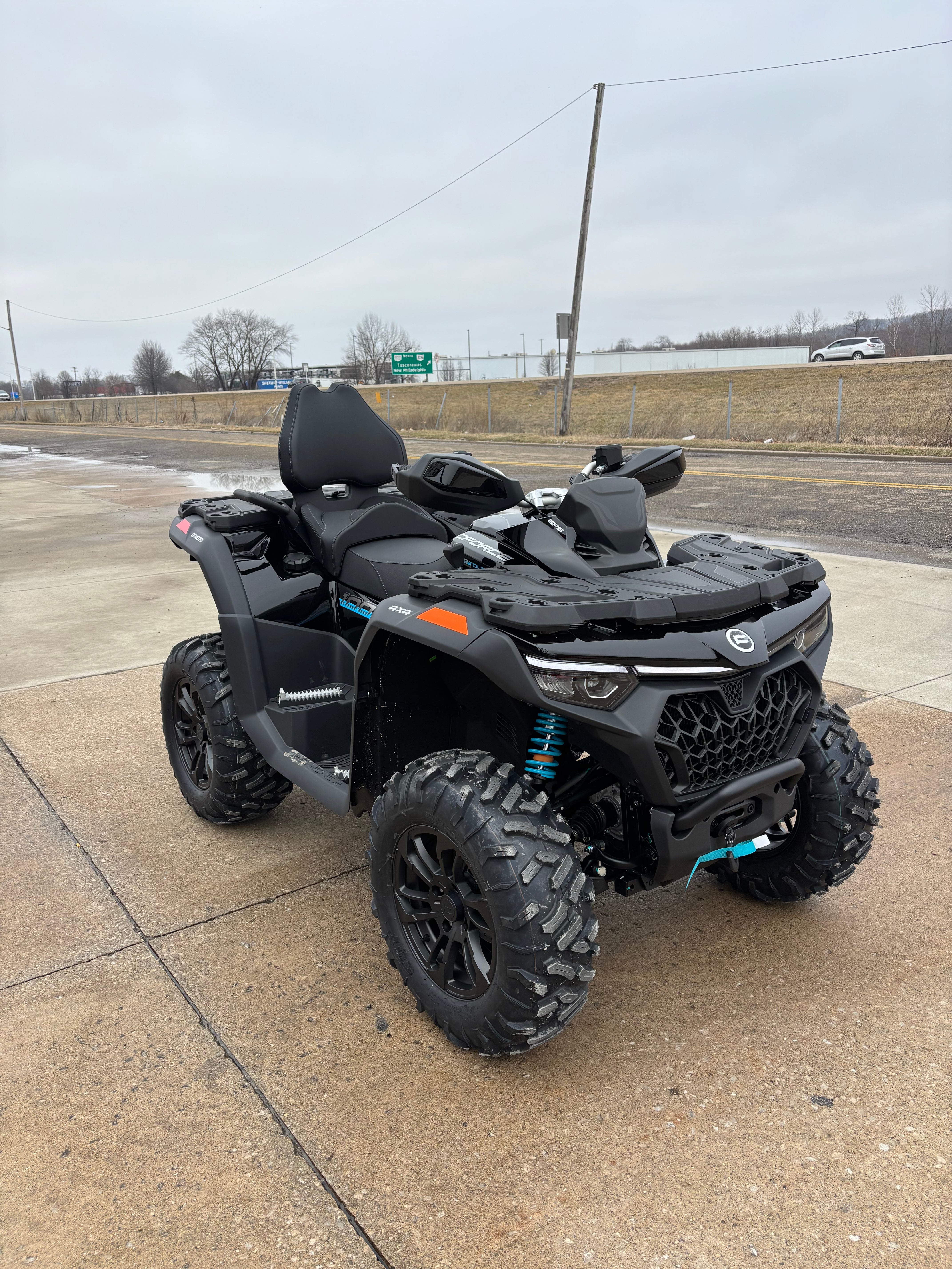 2026 Cfmoto Cforce 1000 Touring Black