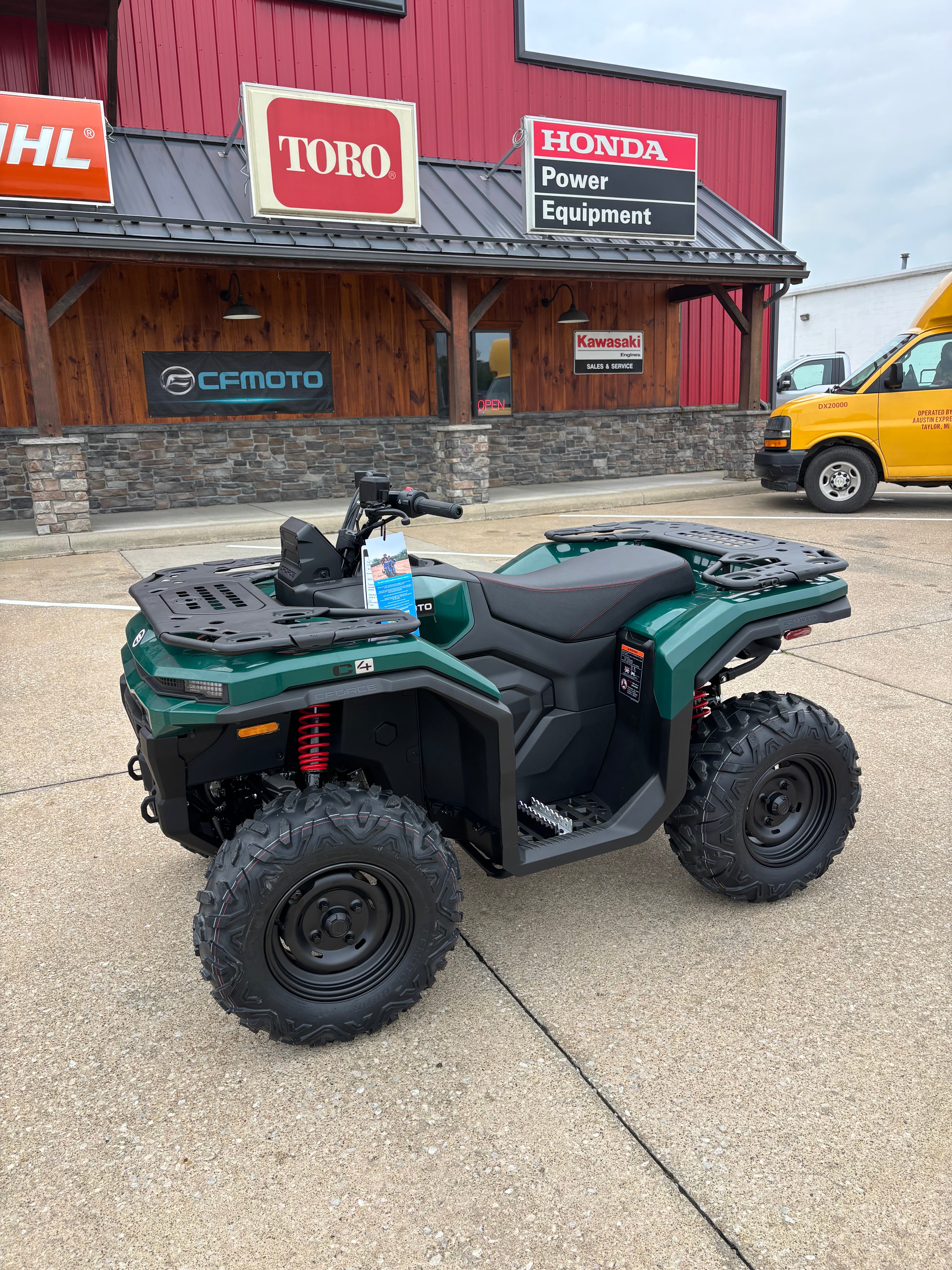 2027 CFMoto CFORCE C4 Cypress Green