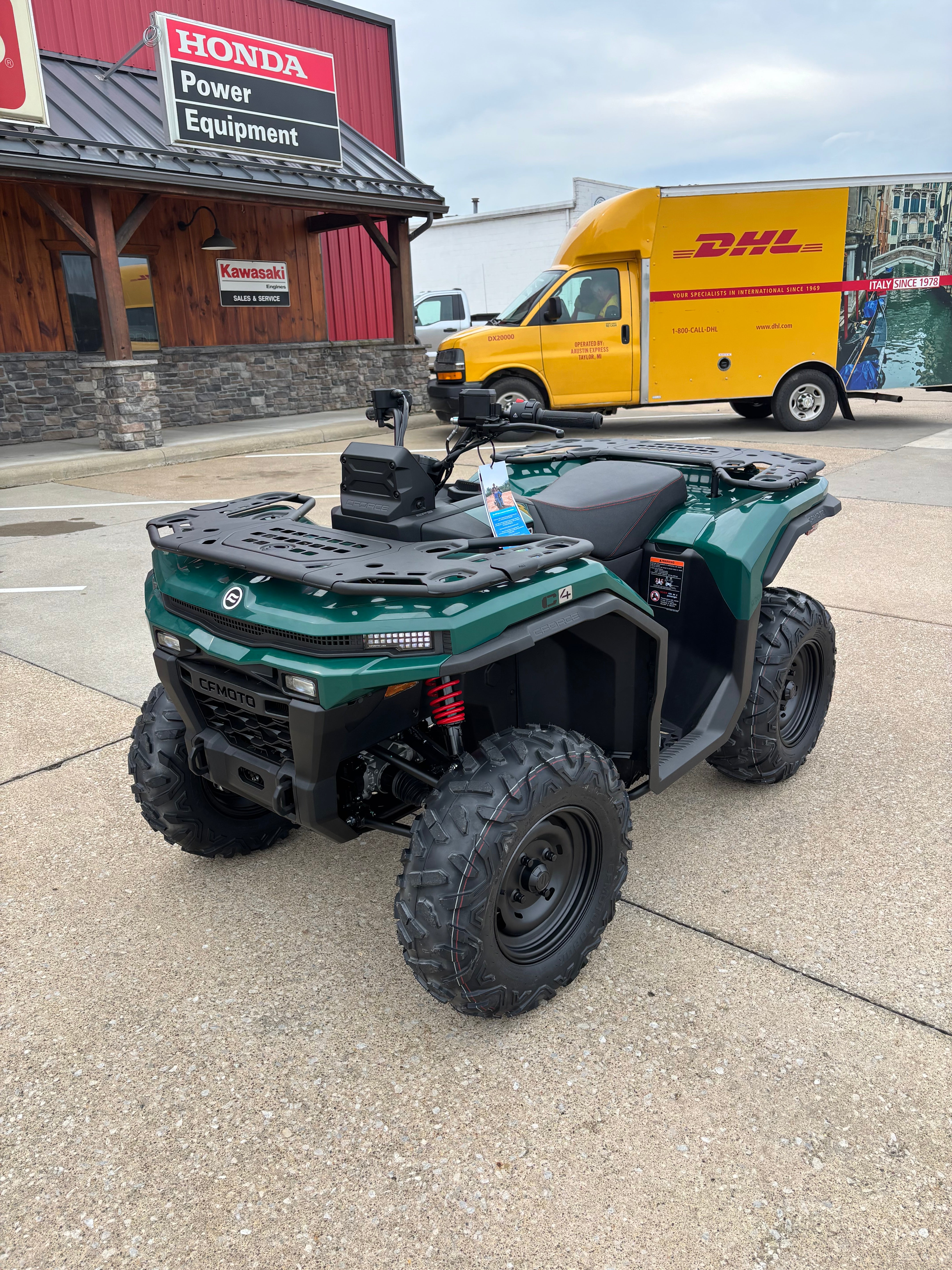 2027 CFMoto CFORCE C4 Cypress Green