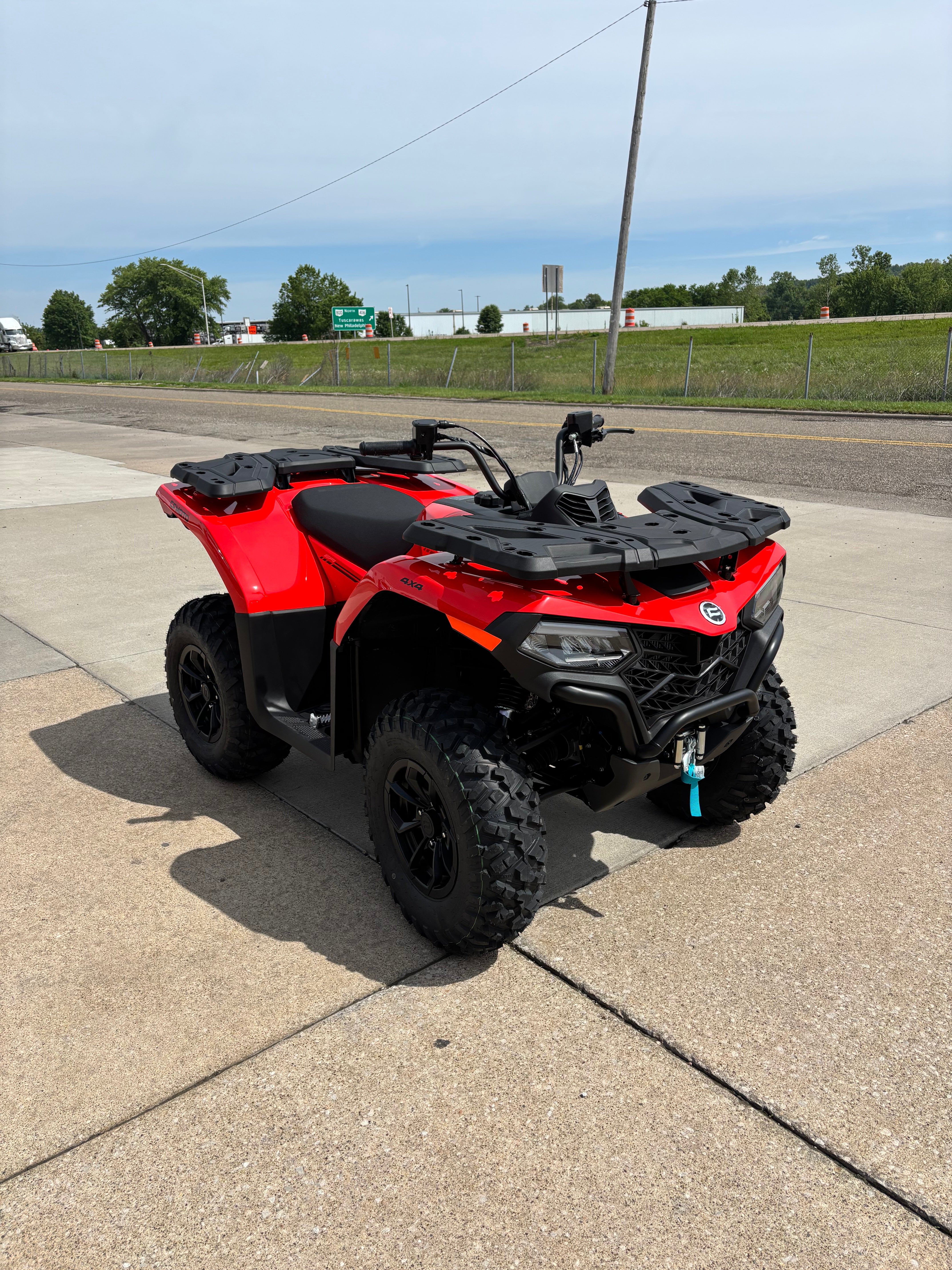 2026 Cfmoto Cforce 500 Red