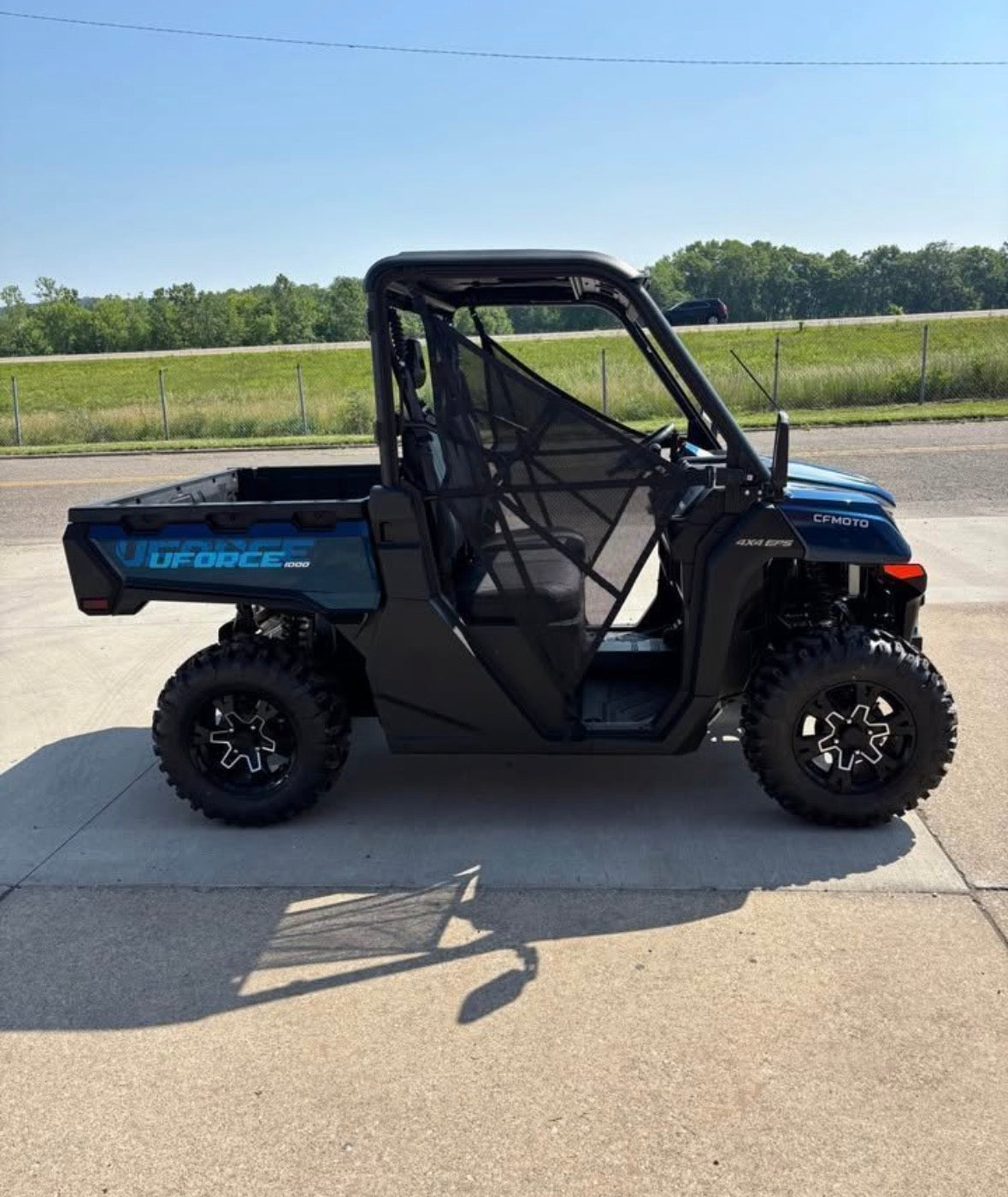 2025 Cfmoto Uforce 1000 Utility Side By Side Blue