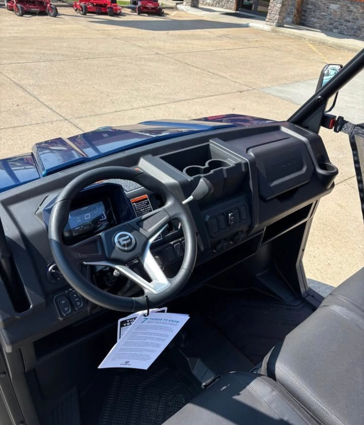 2025 Cfmoto Uforce 1000 Utility Side By Side Blue