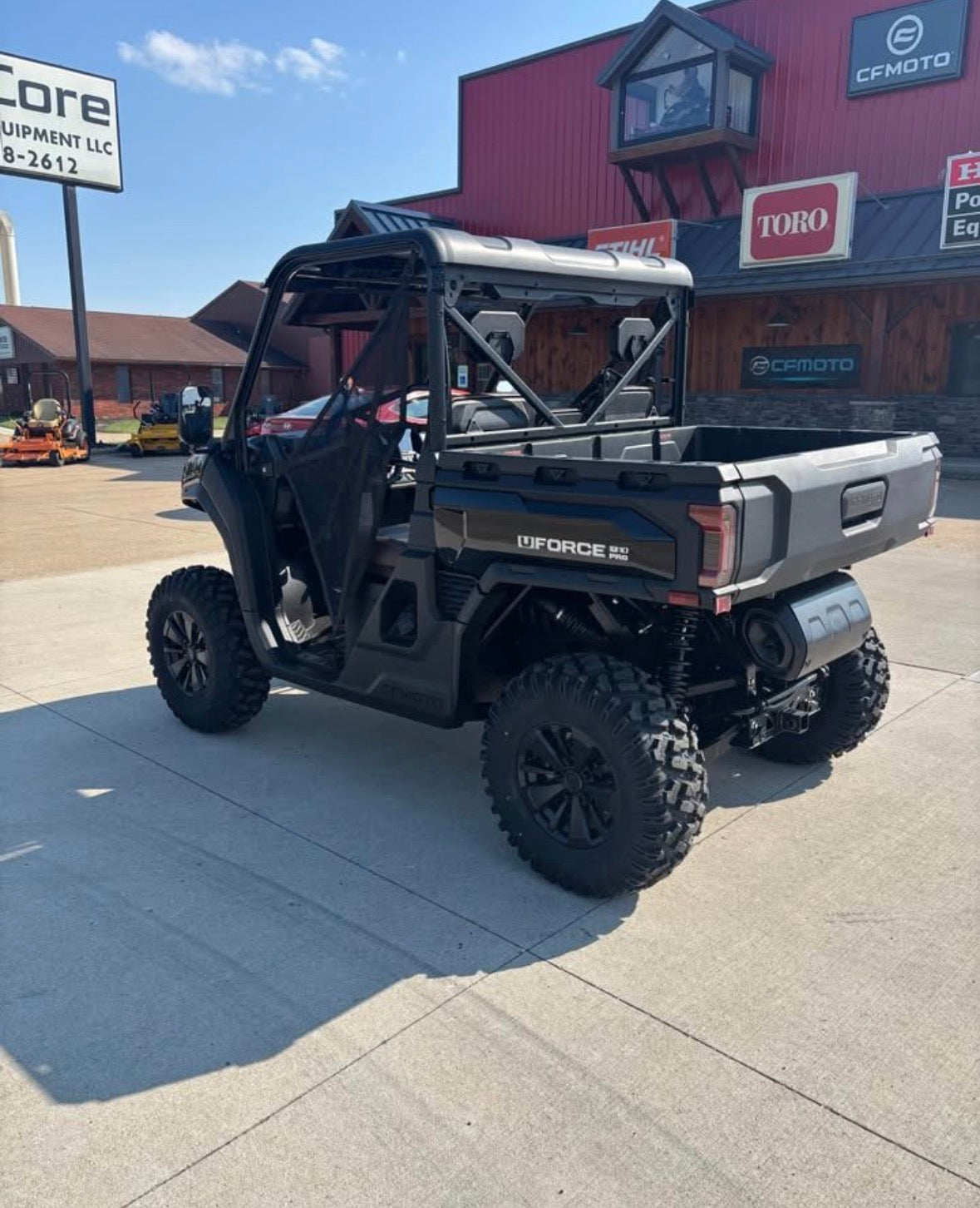 2025 Cfmoto Uforce U10 Pro Utility Side By Side Black