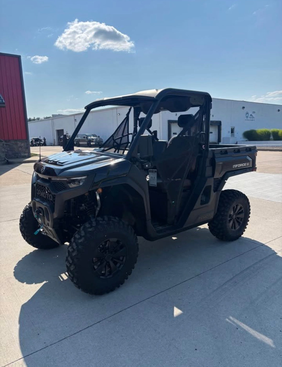 2025 Cfmoto Uforce U10 Pro Utility Side By Side Black