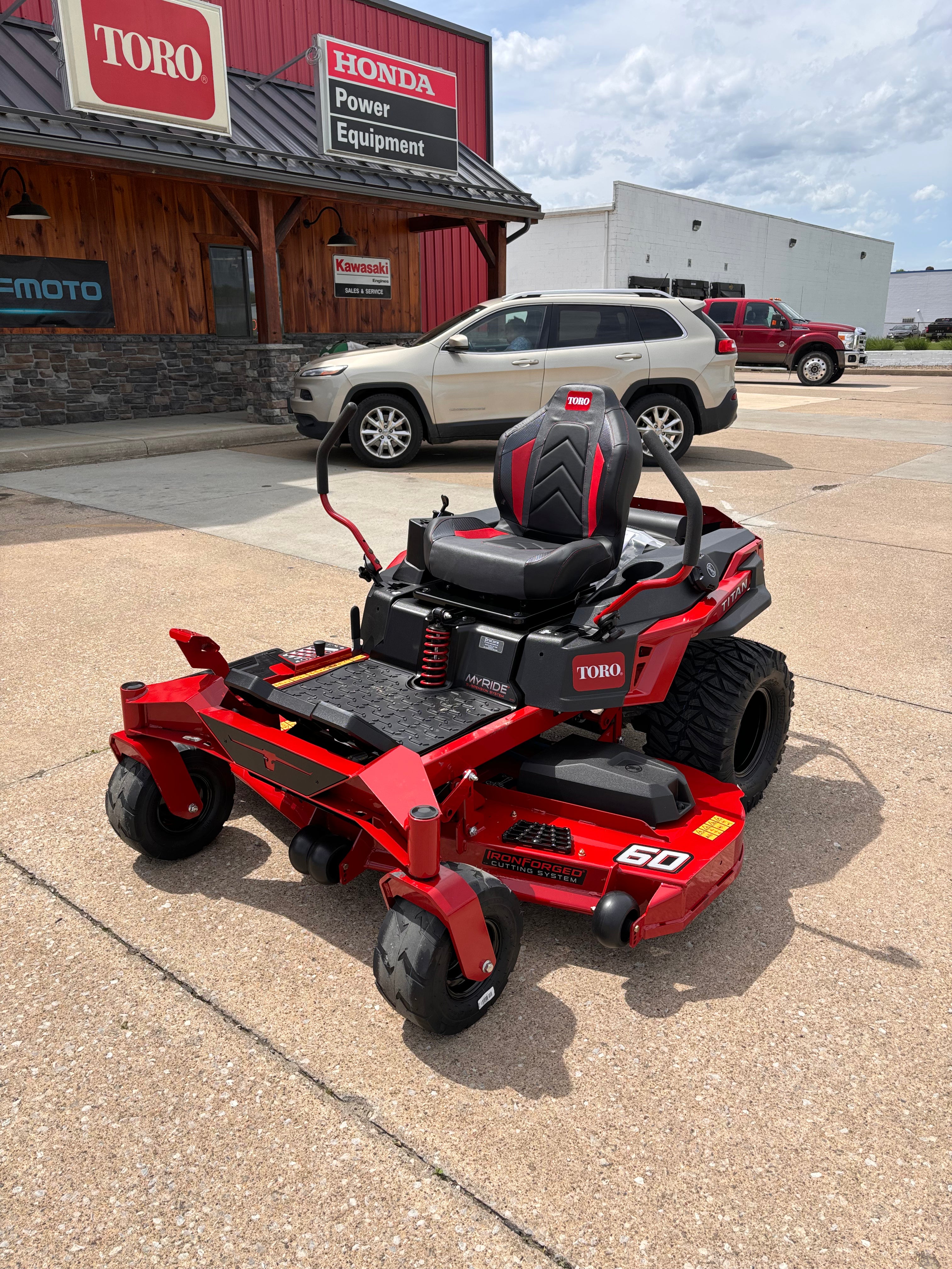 Toro Titan 60'' Zero Turn Mower W Suspension Kohler Engine