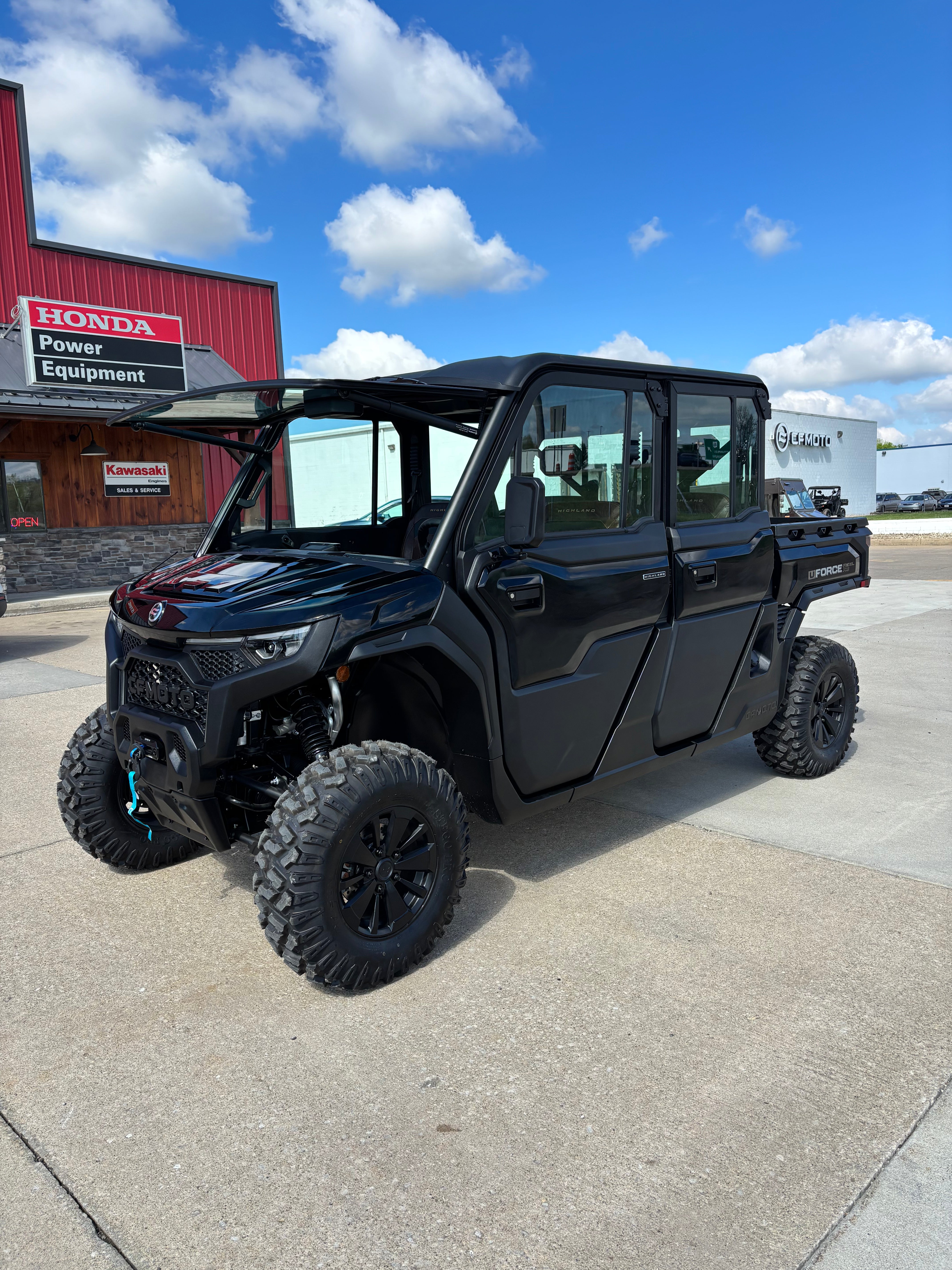 2026 Cfmoto U10 Pro Highland Side By Side Black