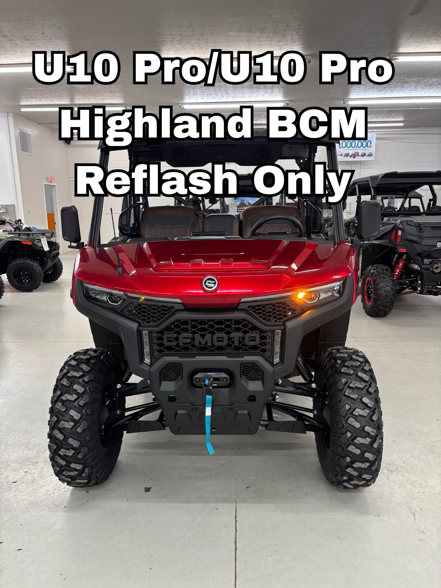U10 Pro/U10 Pro Highland BCM Reflash to turn on Turn Signal Function