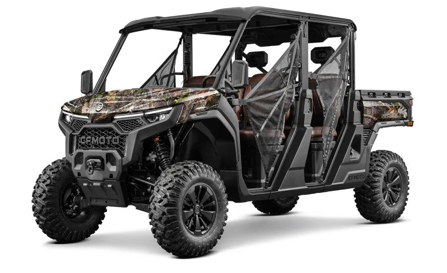 2026 Cfmoto Uforce U10 Pro XL Crew Cab Side by Side Camo