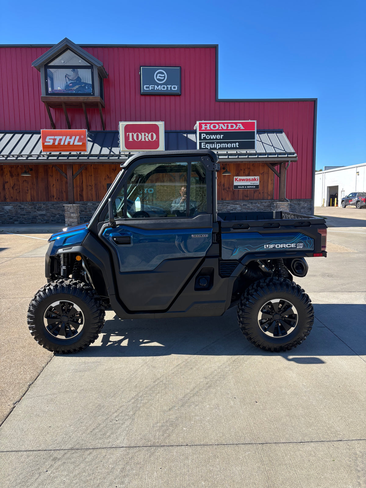 2027 CFMOTO UFORCE U10 Pro Highland Twilight Blue
