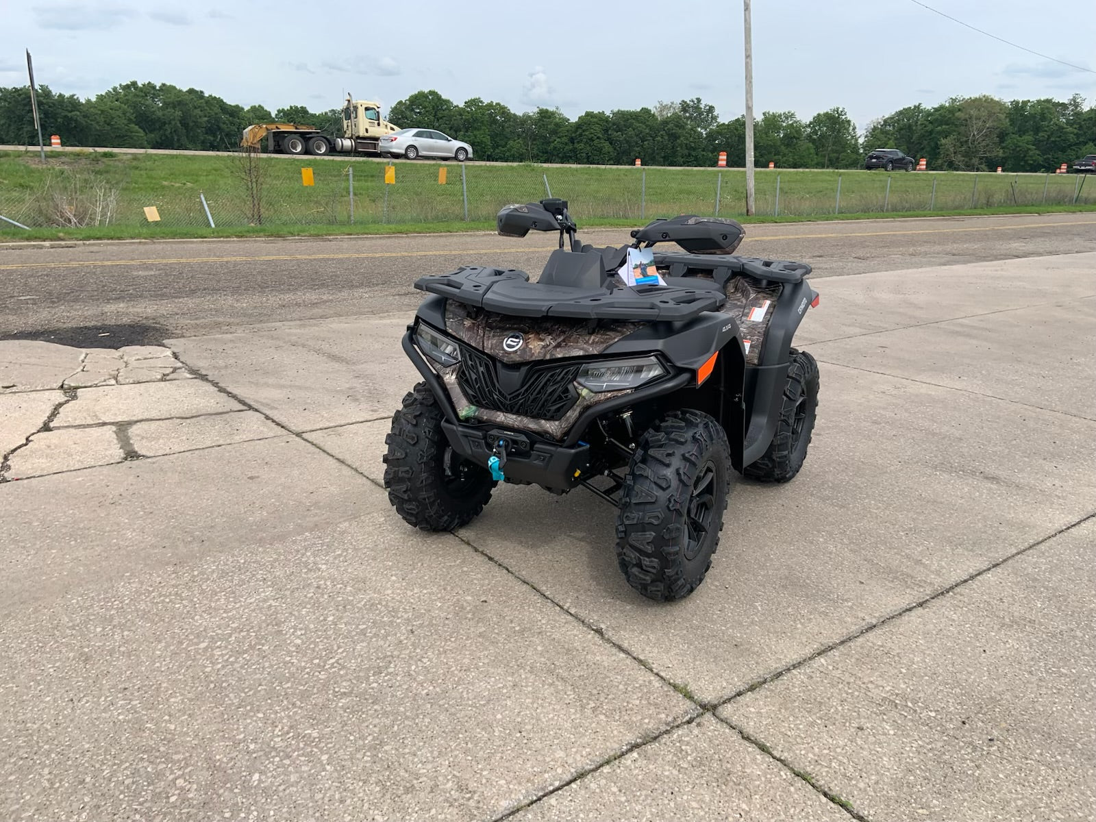 2026 Cfmoto Cforce 600 Utility Four Wheeler Camo