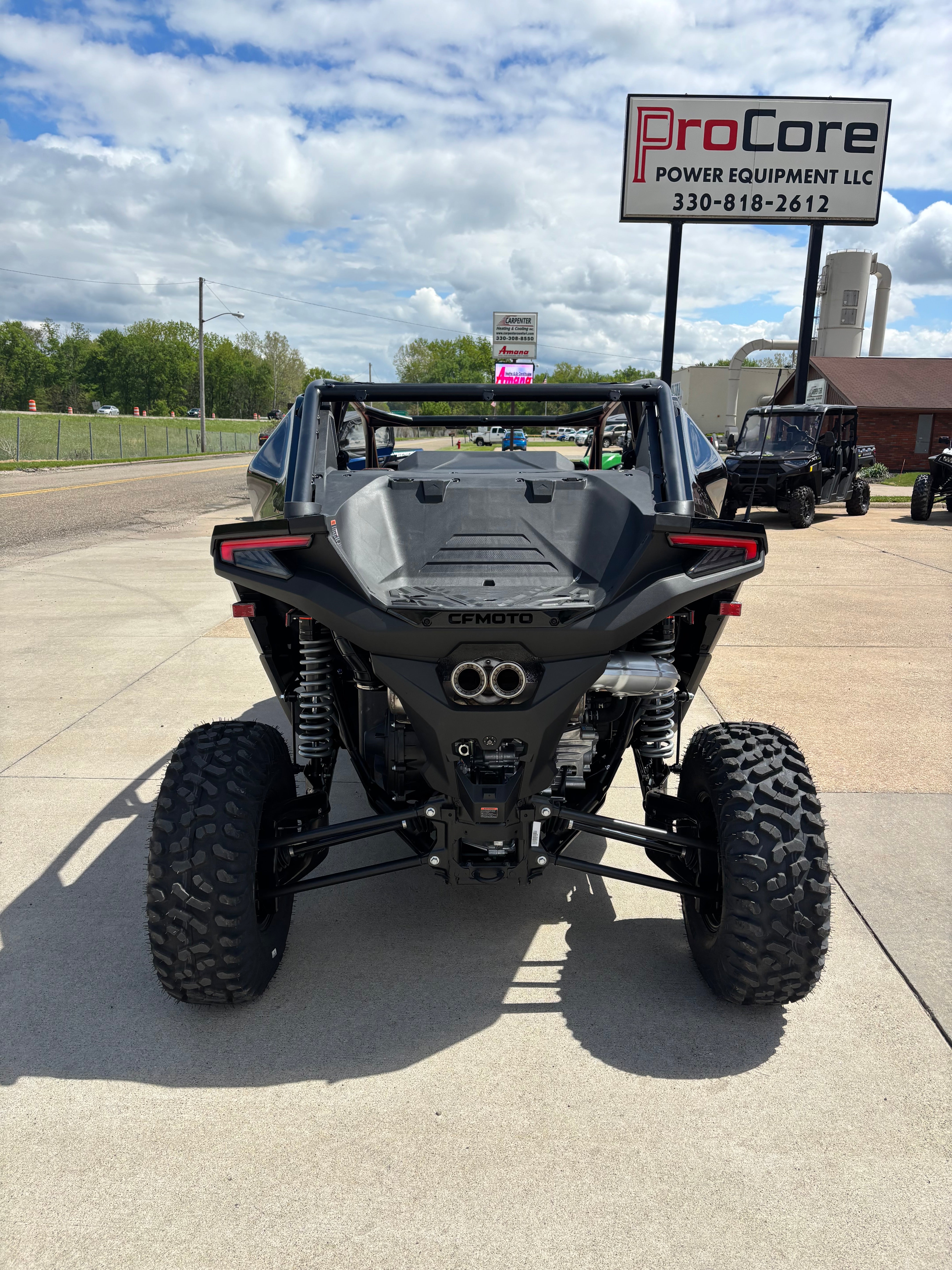 2026 Cfmoto Zforce Z10 4 Sport Side By Side Orange