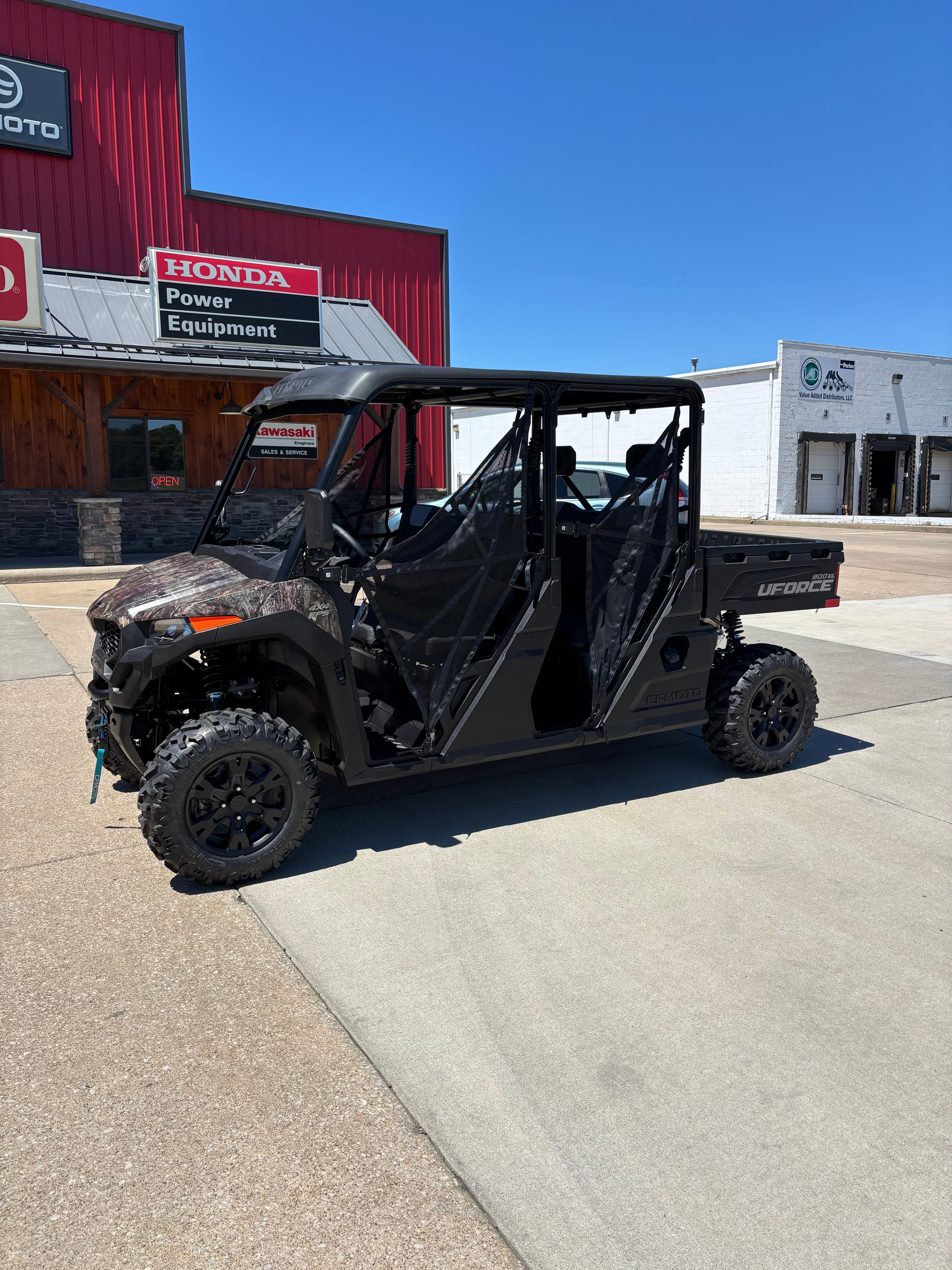 2026 Cfmoto Uforce 800 Crew Cab Utility Side by Side Camo