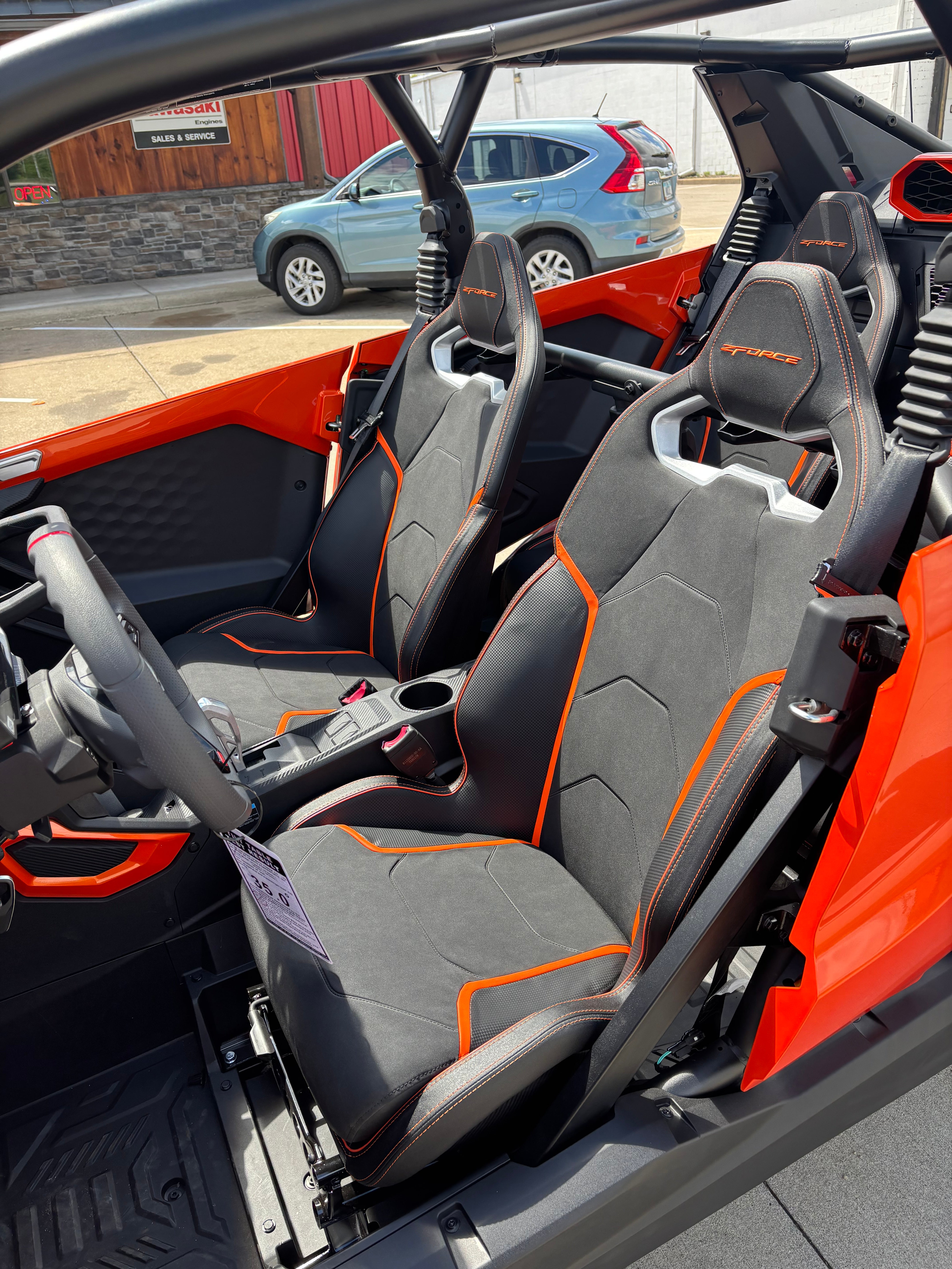 2026 Cfmoto Zforce Z10 4 Sport Side By Side Orange