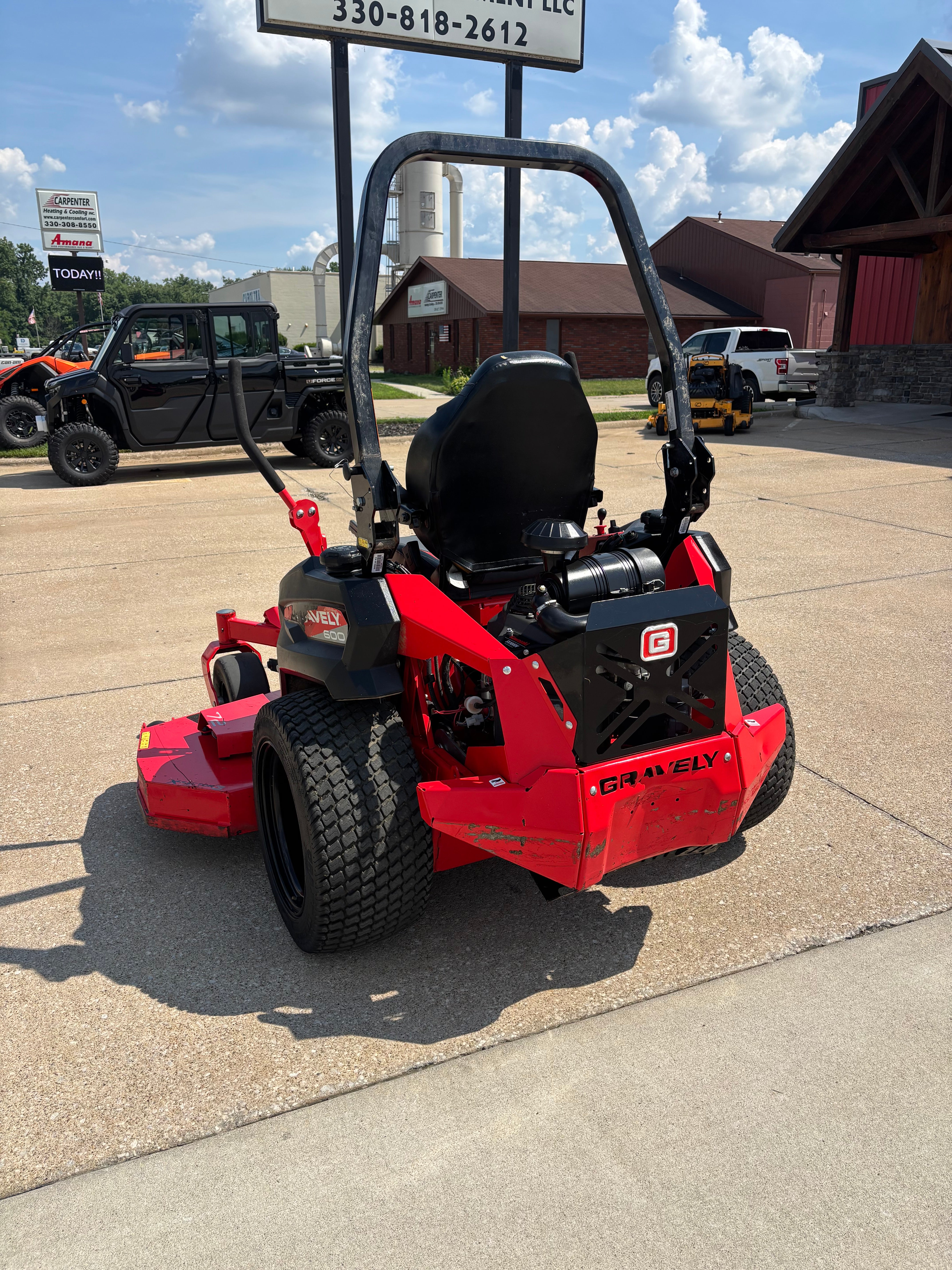 Used Gravely 600 72'' Pro Zero Turn Mower