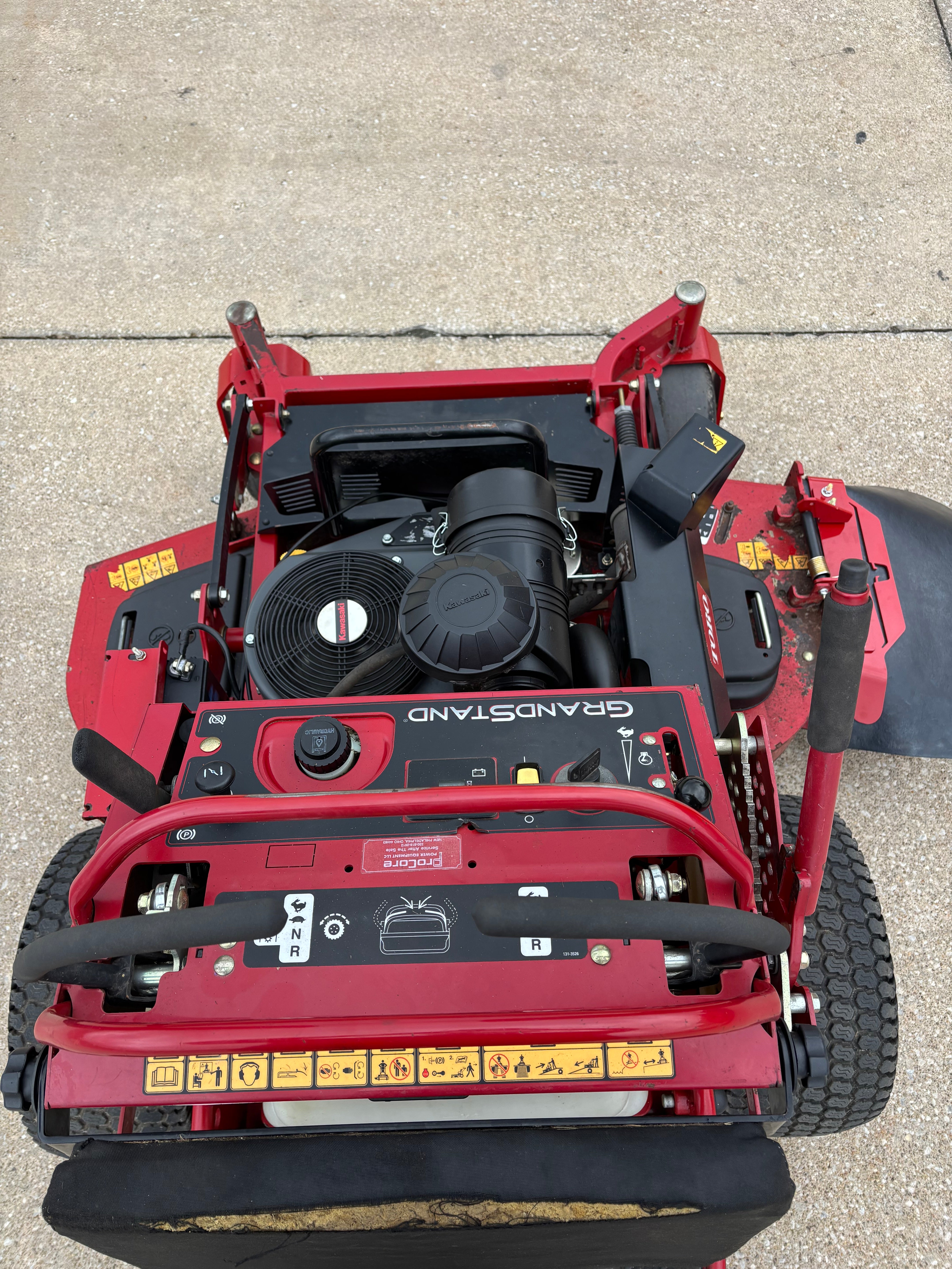 Used Toro Grand Stand 52-inch stand-on mower