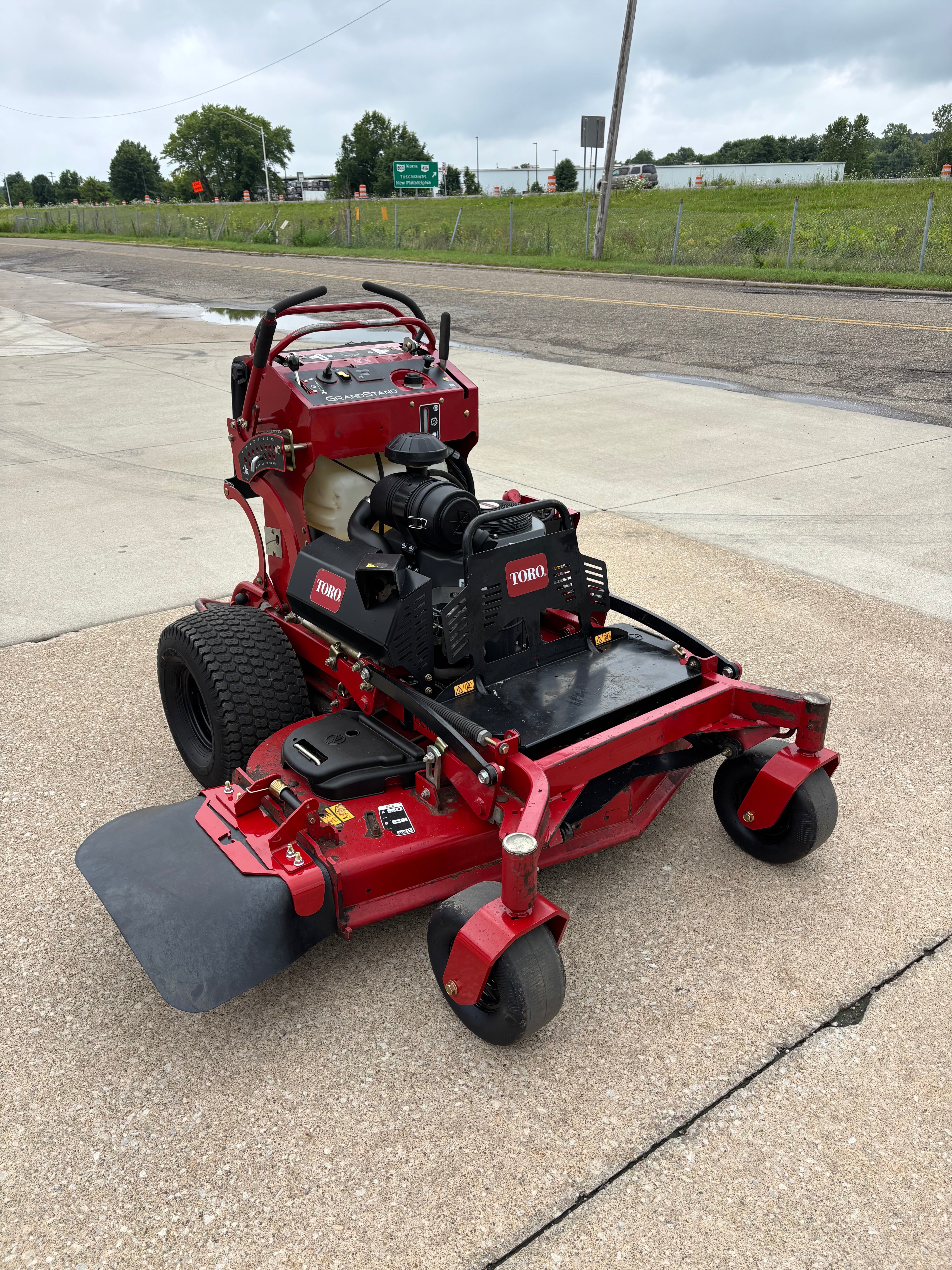 Used Toro Grand Stand 52-inch stand-on mower