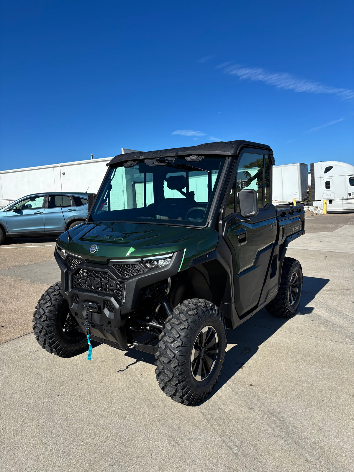 2027 CFMOTO UFORCE U10 Pro Highland Forest Green