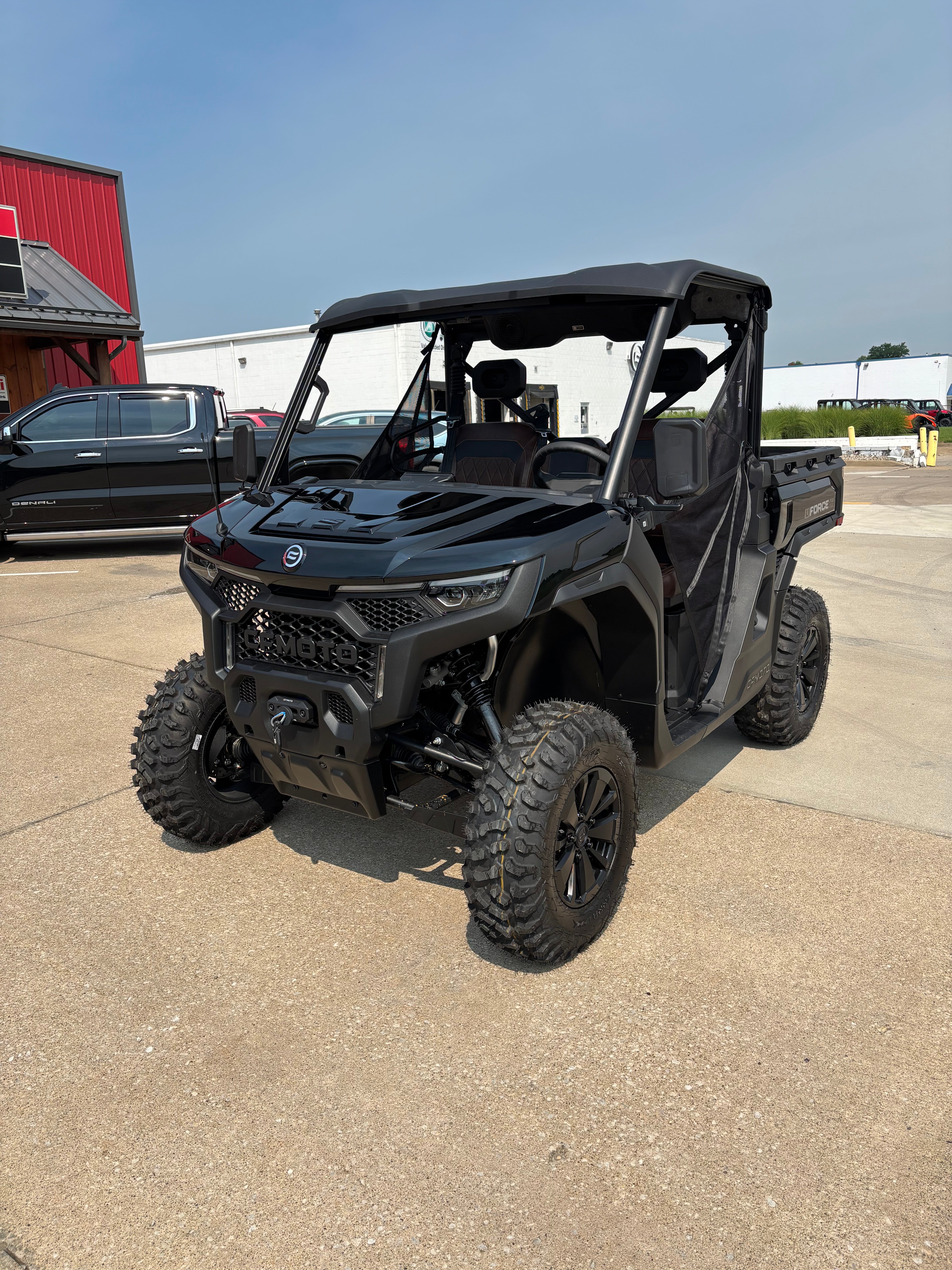 2026 Cfmoto Uforce U10 Pro Utility Side By Side Black