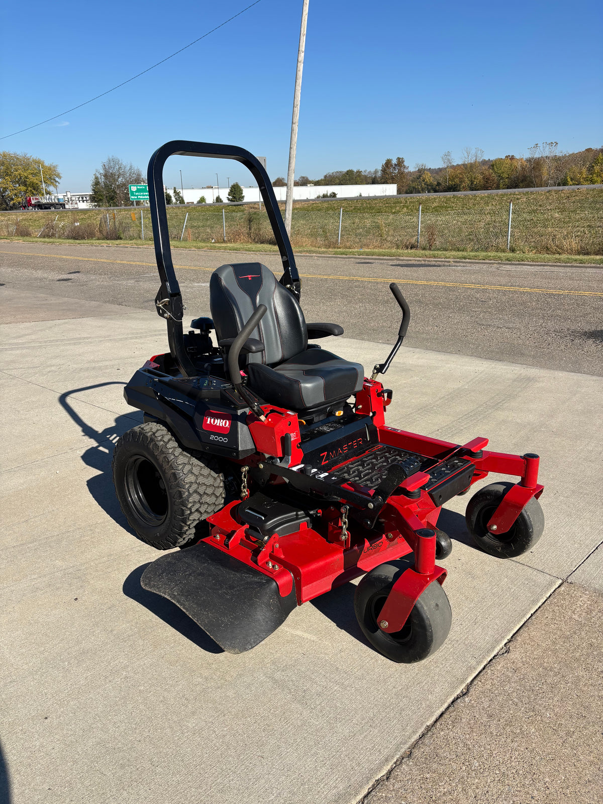 Used Toro Z Master 2000 Series Zero Turn Mower