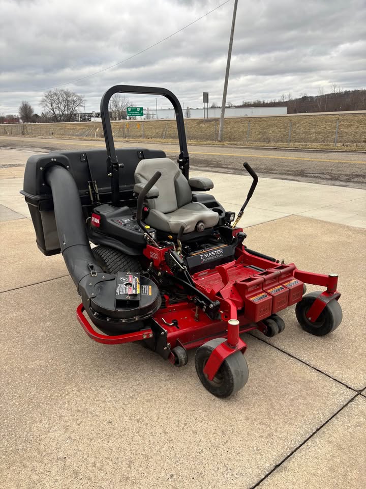 Used Toro Z Master 6000 Series Commercial Mower With Bagger