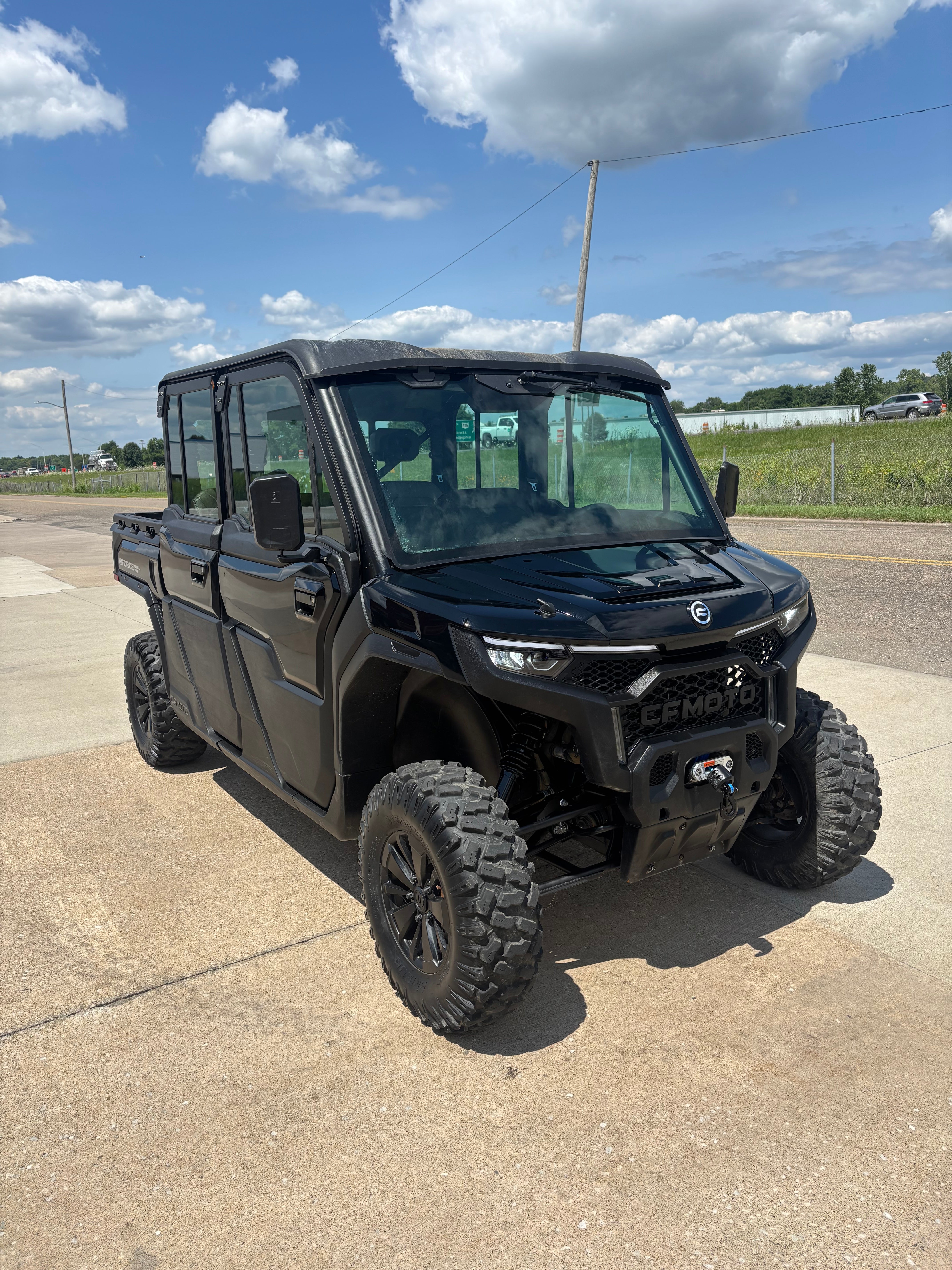 Used 2025 Cfmoto U10 Pro Crew Cab Side By Side