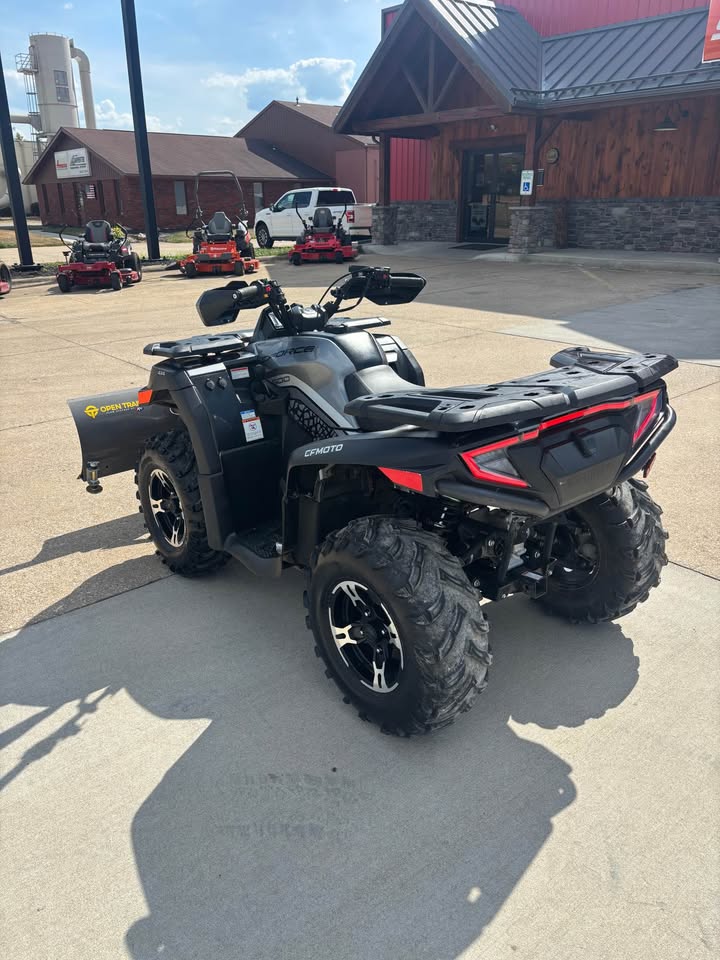 Used Cfmoto Cforce 600 Four Wheeler With Plow