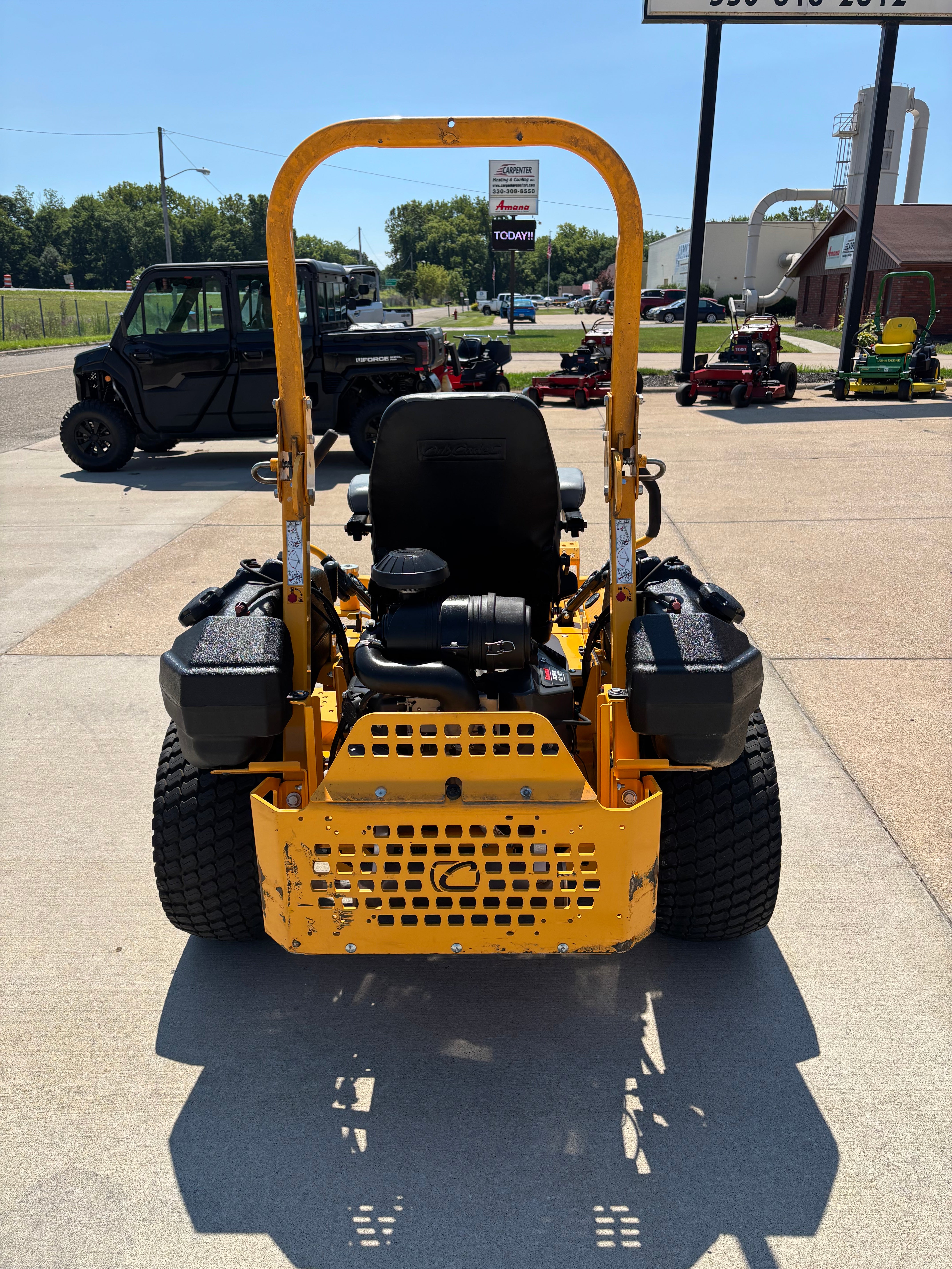 Used Cub Cadet zero turn mower commercial